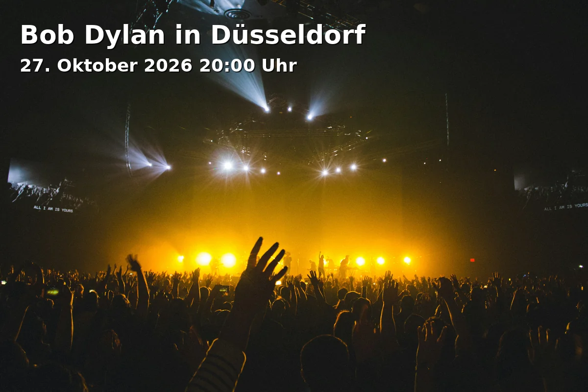 Event: Bob Dylan in Düsseldorf
