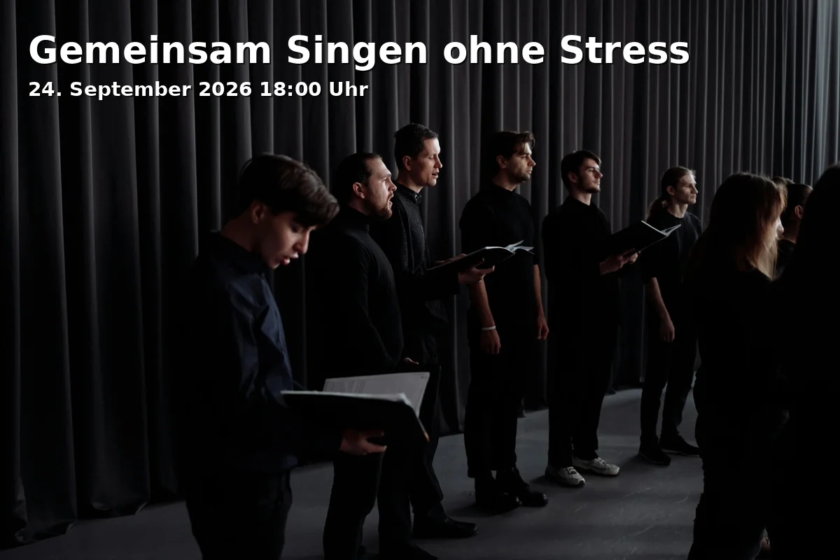 Event: Gemeinsam Singen ohne Stress in Mehrgenerationenhaus, Ostengasse 29, 93047 Regensburg on 24. September 2026