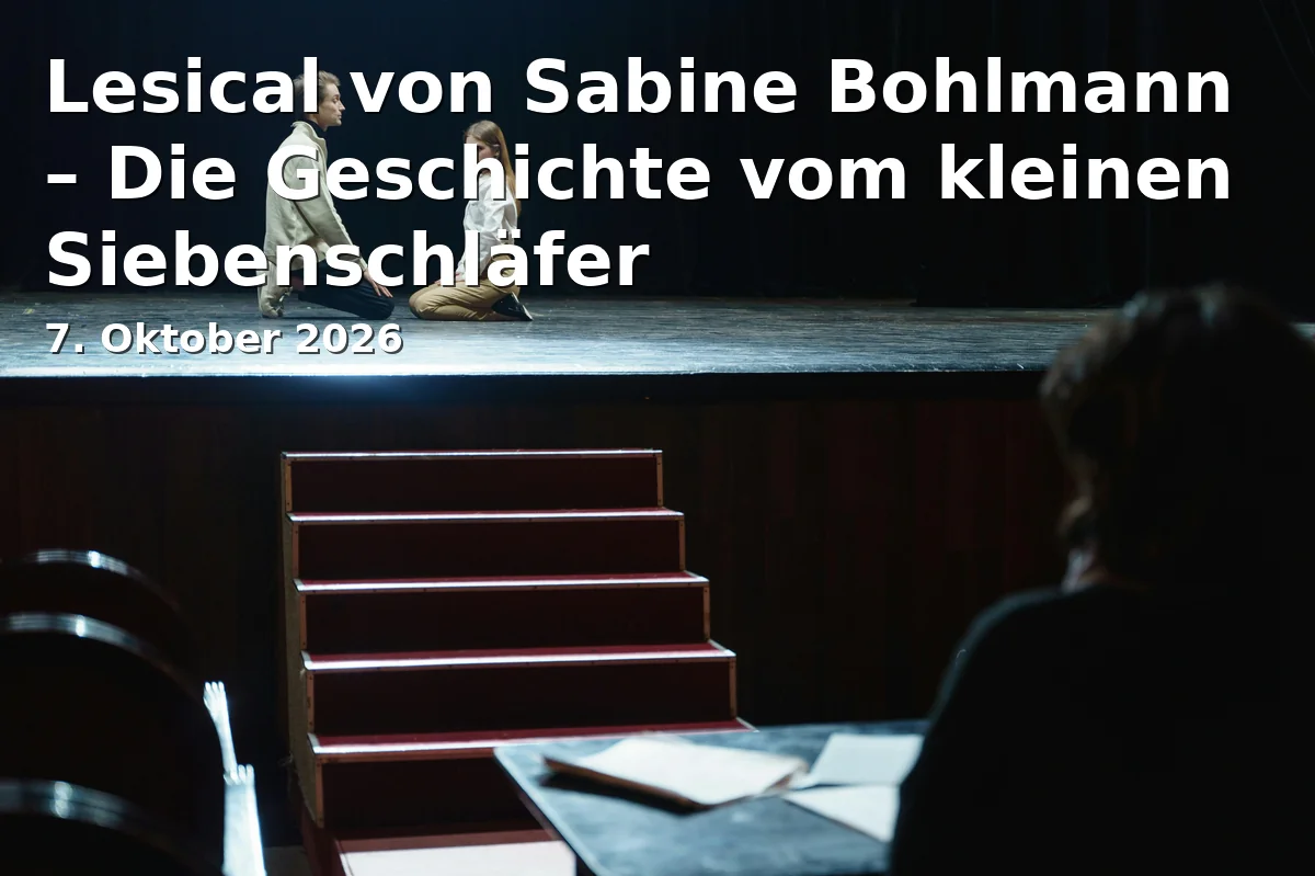 Event: Lesical von Sabine Bohlmann – Die Geschichte vom kleinen Siebenschläfer in Ludwig-Thoma-Haus, Augsburger Straße 23, 85221 Dachau on 7. Oktober 2026
