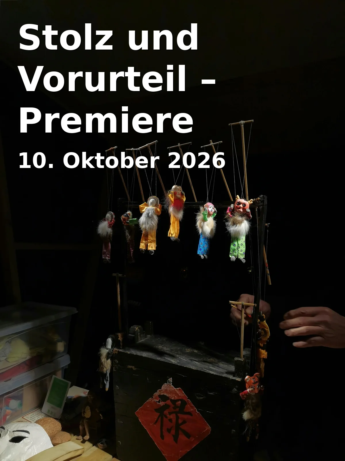 Event: Stolz und Vorurteil – Premiere in Zimmertheater Mannheim, k.A., Mannheim on 10. Oktober 2026