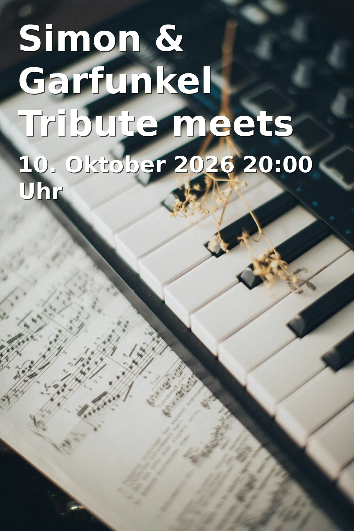 Event: Simon & Garfunkel Tribute meets Classic – Duo Graceland in Schlossberghalle Starnberg, Vogelanger 2, 82319 Starnberg on 10. Oktober 2026