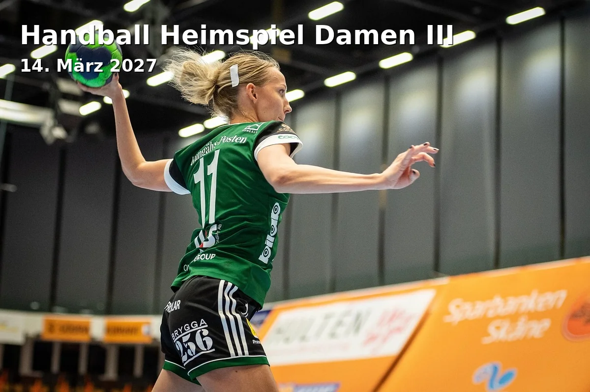Event: Handball Heimspiel Damen III