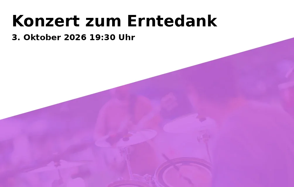 Event: Konzert zum Erntedank in St. Ulrich, Holzhausen, Schmiedberg 10, 86919 Utting am Ammersee on 3. Oktober 2026