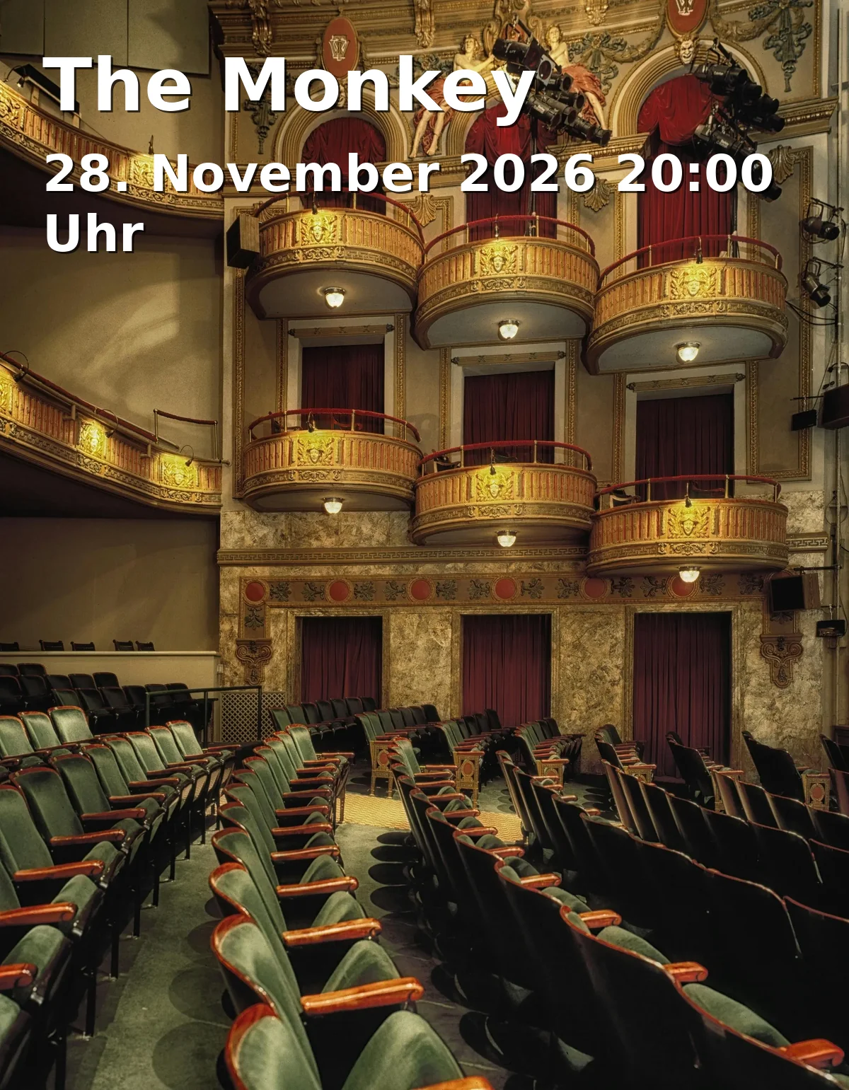 Event: The Monkey in Oval Office, Königsallee 15, 44789 Bochum on 28. November 2026