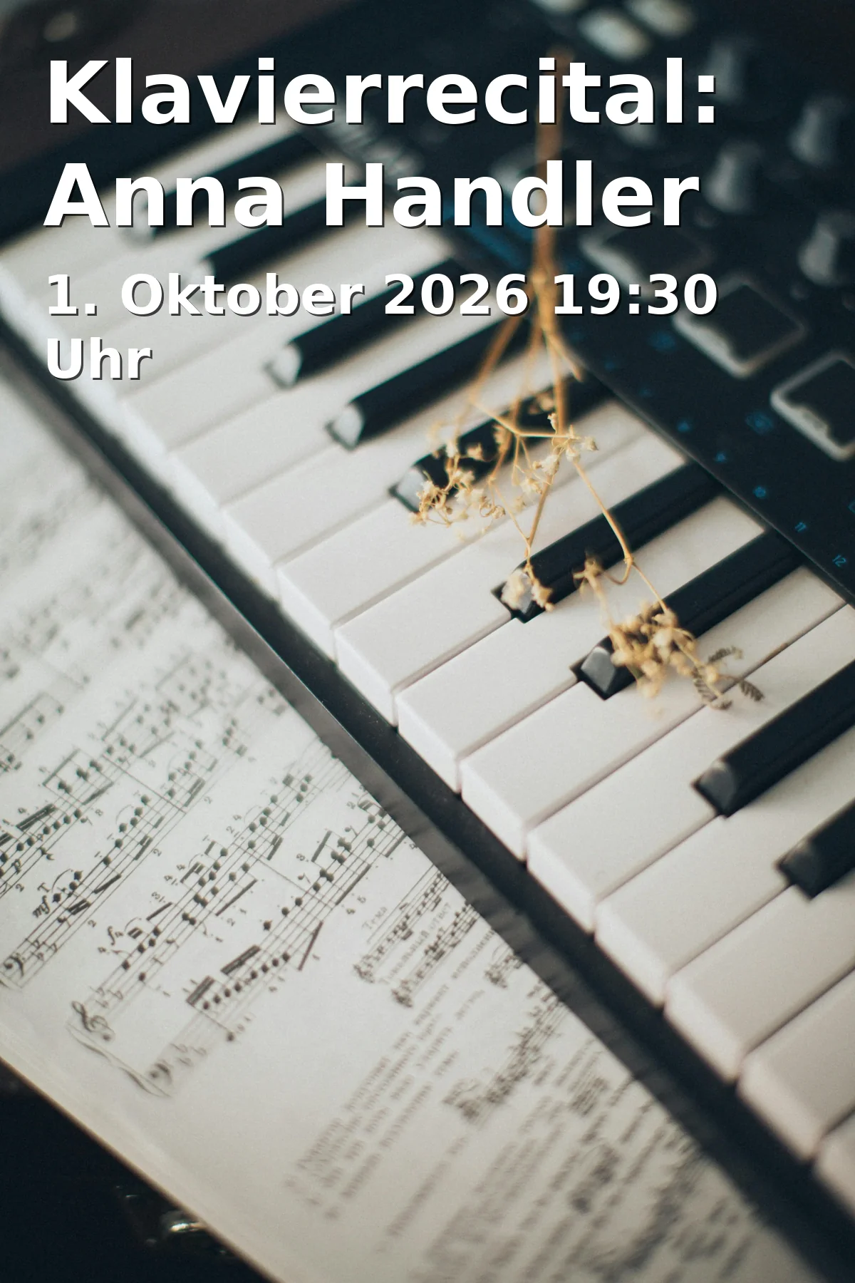 Event: Klavierrecital: Anna Handler