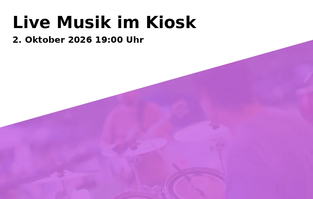 Event: Live Musik im Kiosk in Yvonne's Kiosk & Eventcafe, Rudolfstraße 13, 38114 Braunschweig on 2. Oktober 2026