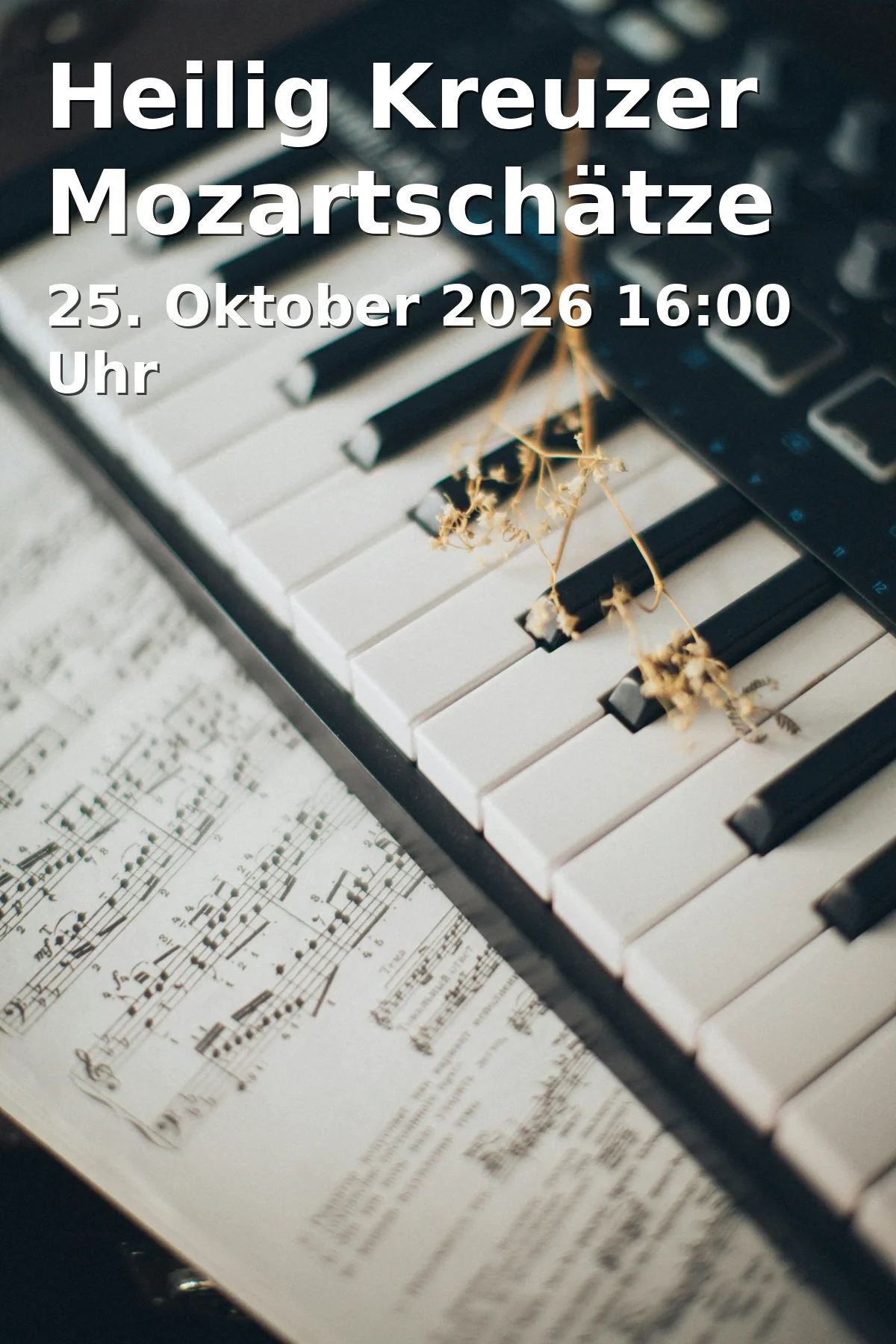 Event: Heilig Kreuzer Mozartschätze in Evangelisch Heilig Kreuz Kirche, Heilig-Kreuz-Straße 7, 86152 Augsburg on 25. Oktober 2026