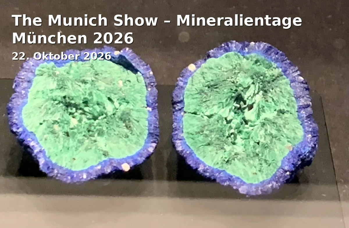 Event: The Munich Show – Mineralientage München 2026