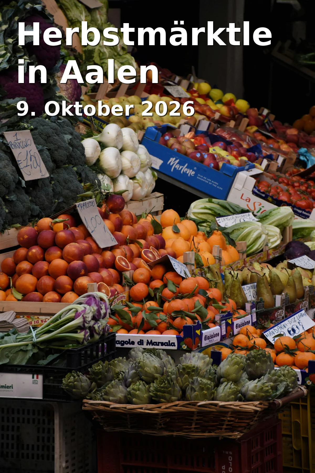 Event: Herbstmärktle in Aalen in Spritzenhausplatz, k.A., Aalen on 9. Oktober 2026