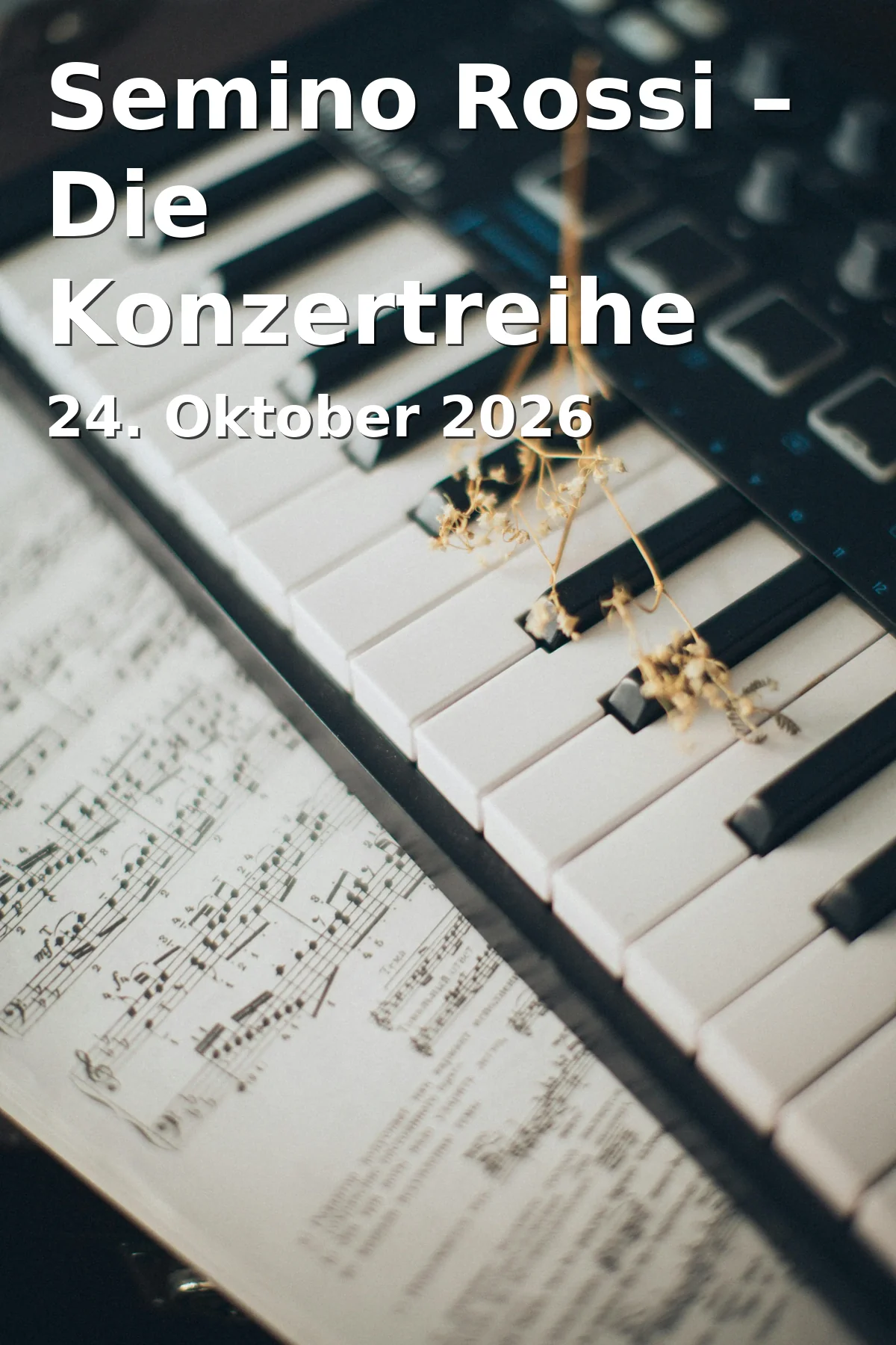 Event: Semino Rossi – Die Konzertreihe 2026 in Stadthalle, Aalen on 24. Oktober 2026