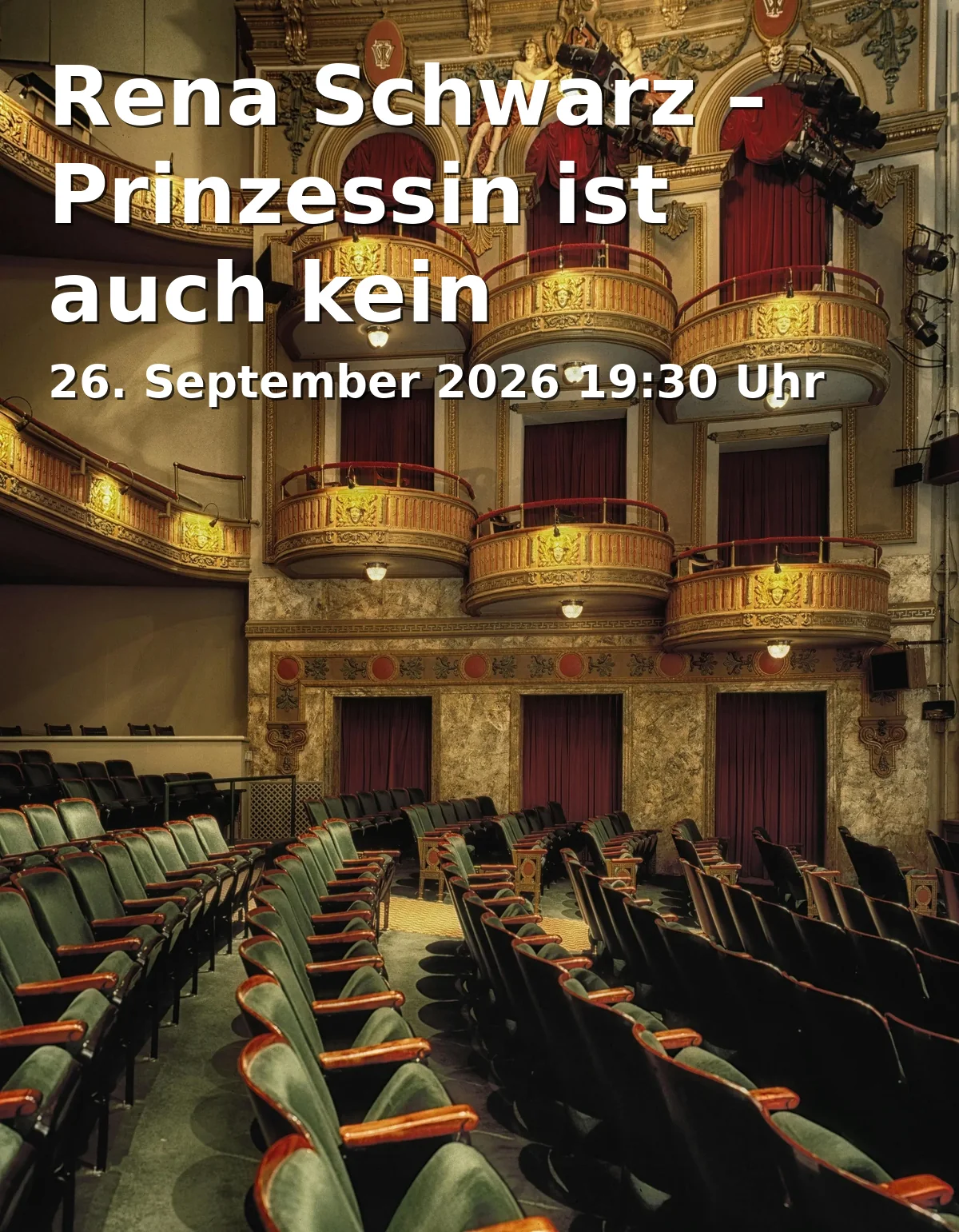 Event: Rena Schwarz – Prinzessin ist auch kein Traumjob