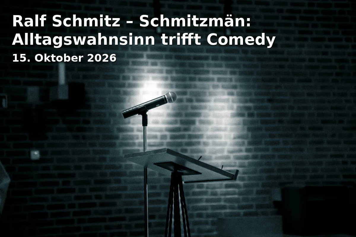 Event: Ralf Schmitz – Schmitzmän: Alltagswahnsinn trifft Comedy