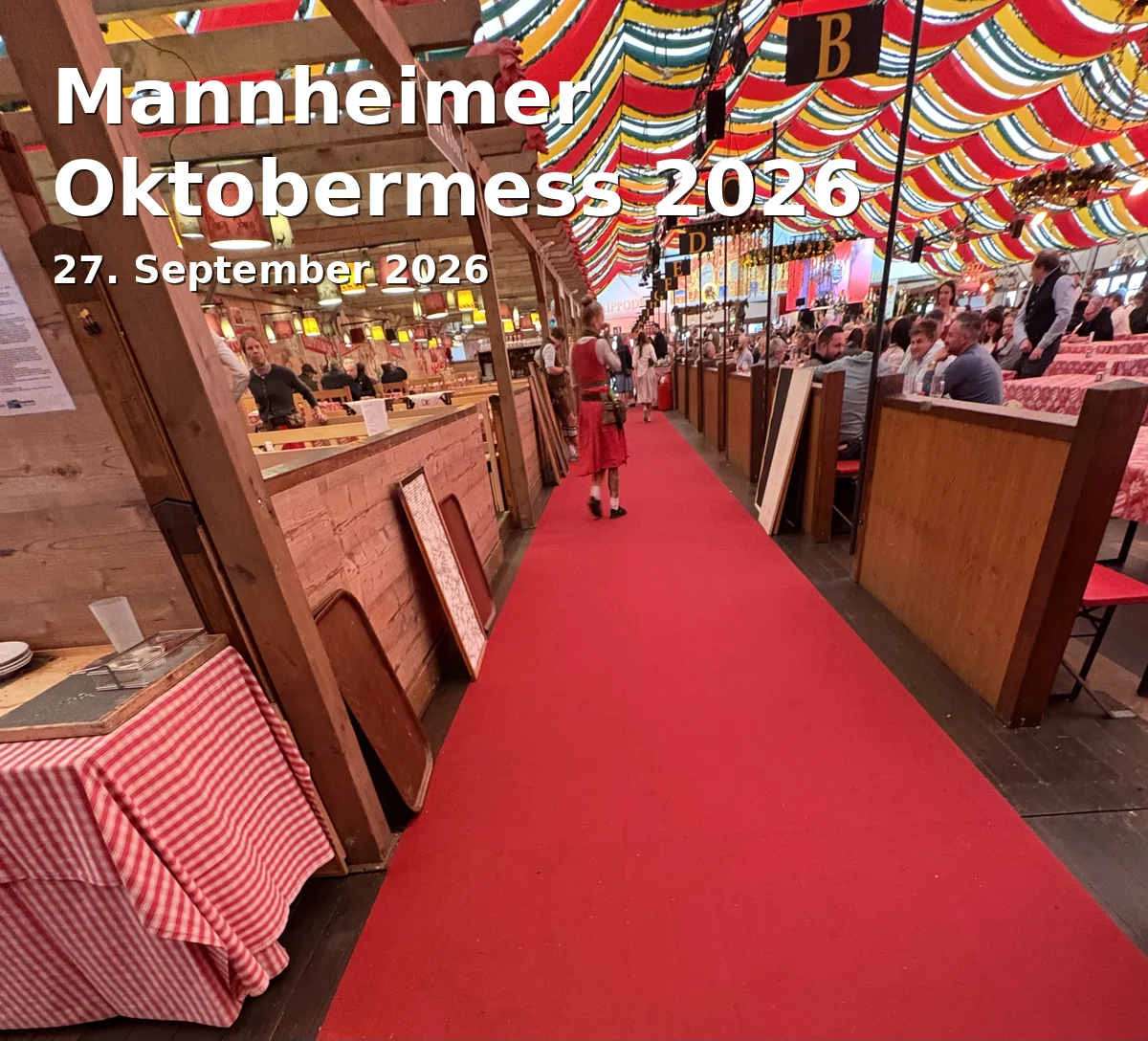 Mannheimer Oktobermess 2026