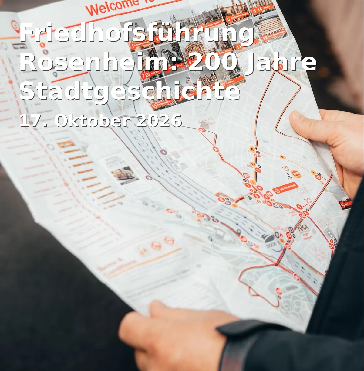 Event: Friedhofsführung Rosenheim: 200 Jahre Stadtgeschichte in Friedhof Rosenheim, Rosenheim on 17. Oktober 2026
