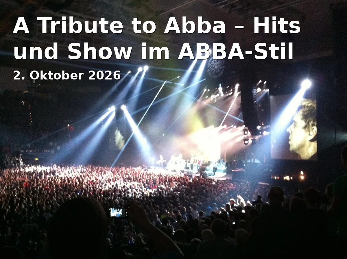 Event: A Tribute to Abba – Hits und Show im ABBA-Stil in Stadthalle Hiltrup, k.A., Münster on 2. Oktober 2026