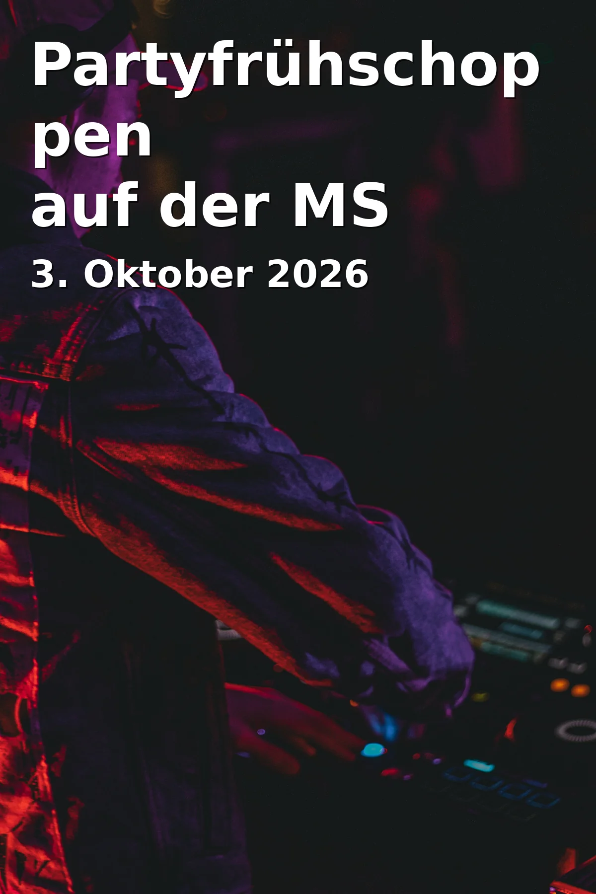 Event: Partyfrühschoppen auf der MS Günther in MS Günther, Stadthafen 1, Münster on 3. Oktober 2026