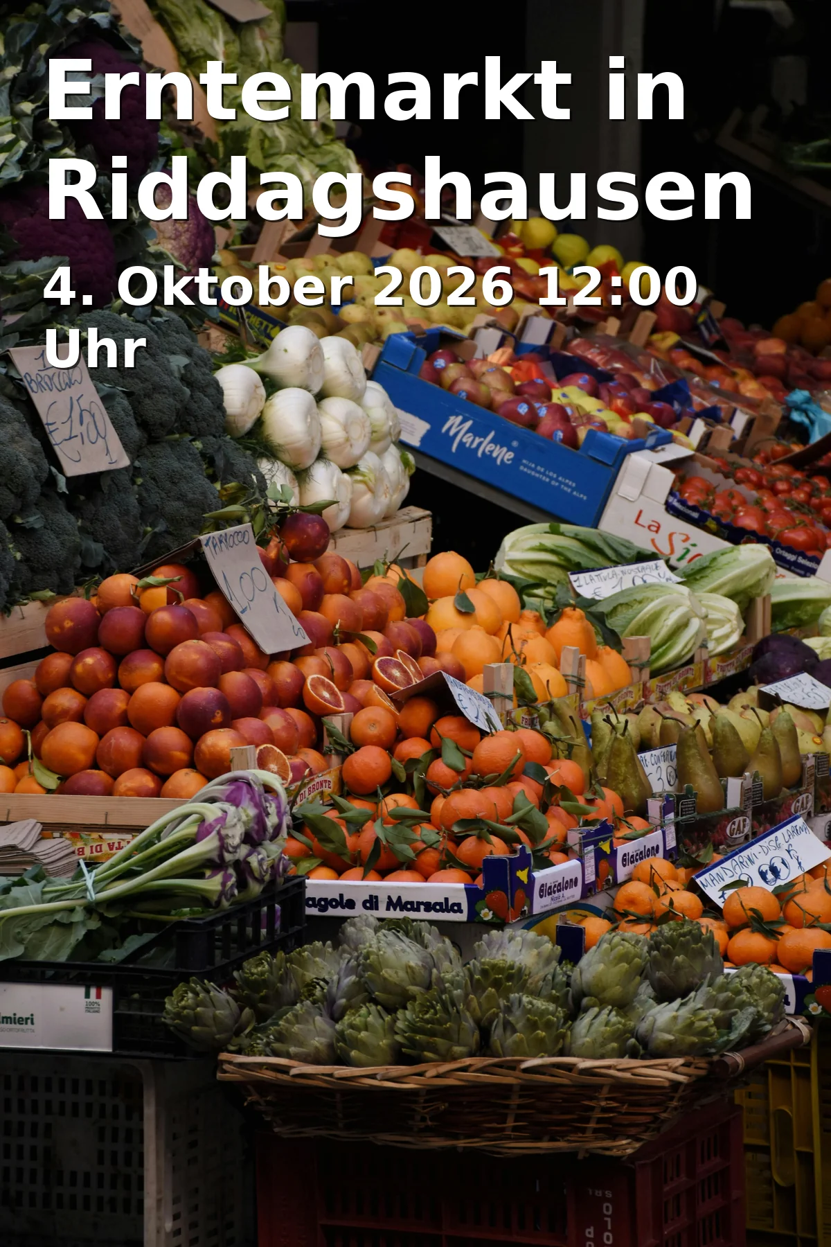 Event: Erntemarkt in Riddagshausen in Klosterkirche St. Maria Riddagshausen, Klostergang 65, 38104 Braunschweig on 4. Oktober 2026