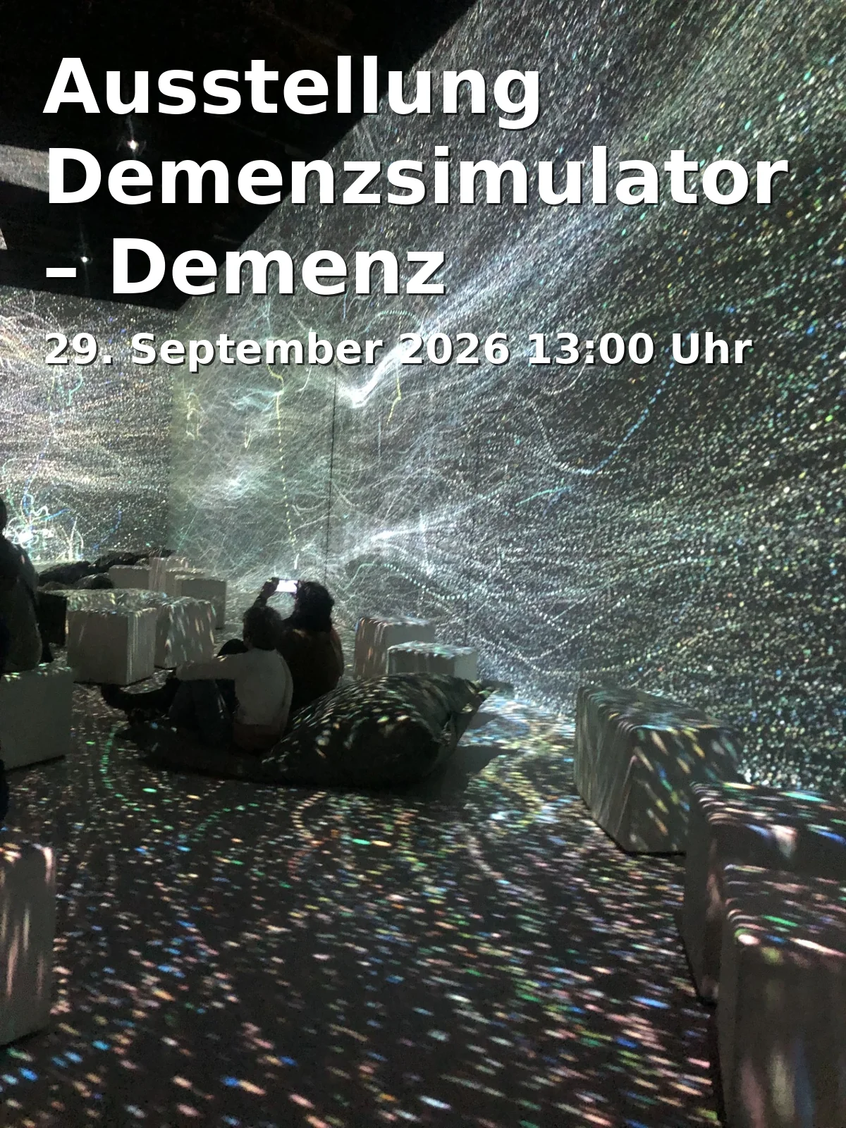 Ausstellung Demenzsimulator – Demenz interaktiv begreifen
