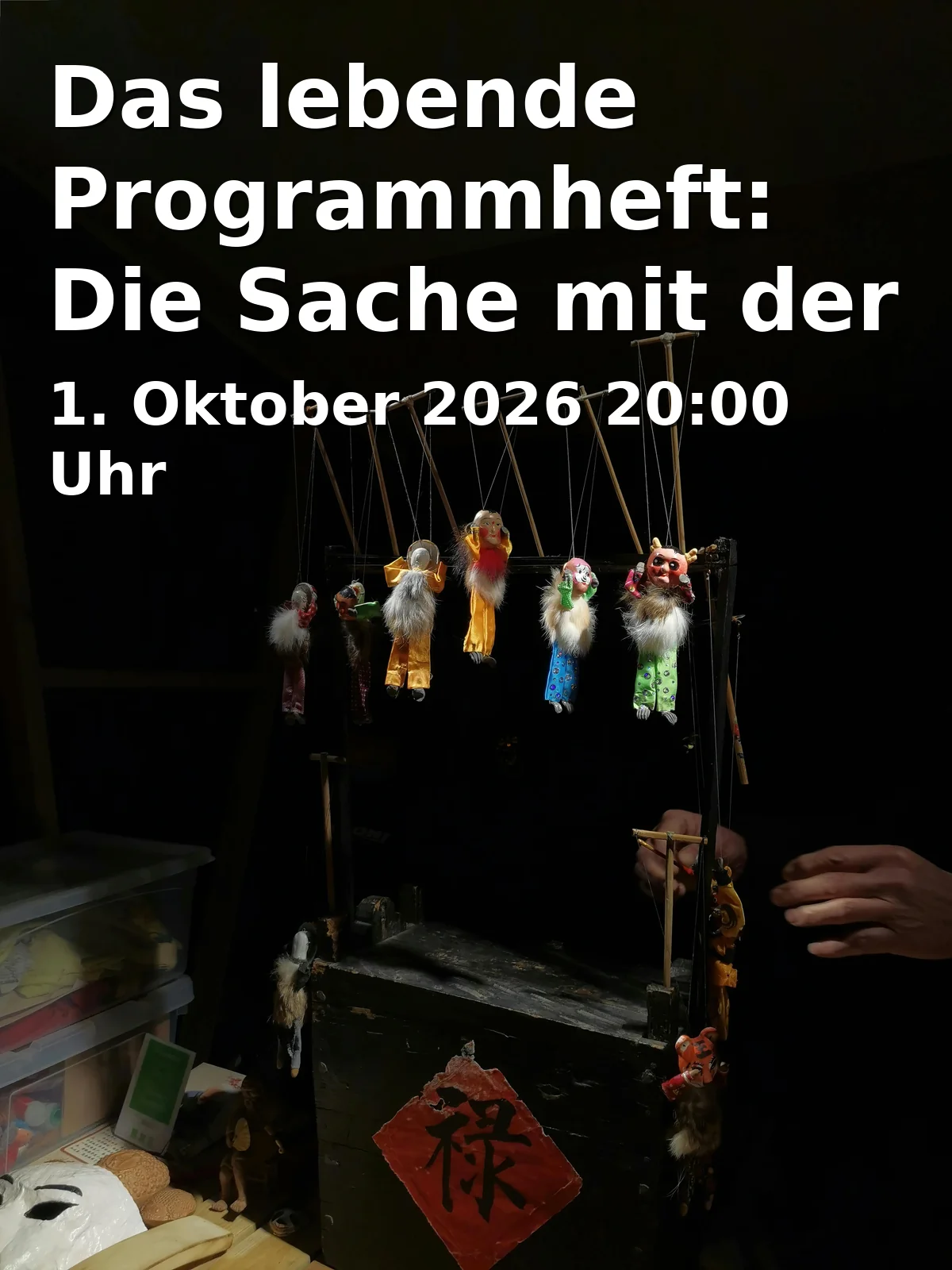 Event: Das lebende Programmheft: Die Sache mit der KI in ETA Hoffmann Theater, TreffBar, E.T.A.-Hoffmann-Platz 1, 96047 Bamberg on 1. Oktober 2026