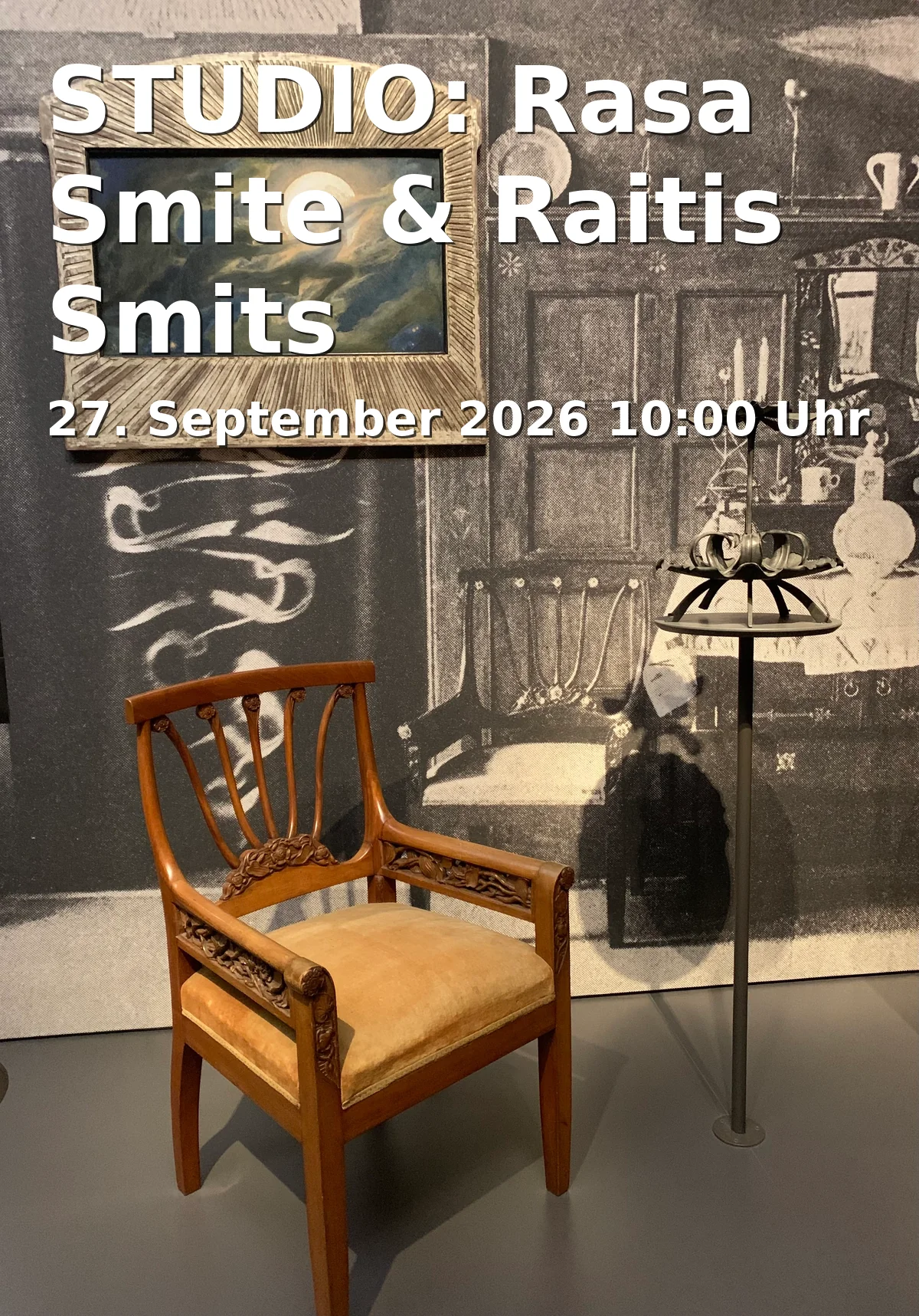 Event: STUDIO: Rasa Smite & Raitis Smits in Kunsthalle Mannheim, Friedrichsplatz 4, 68165 Mannheim on 27. September 2026