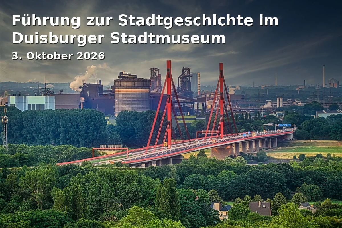 Event: Führung zur Stadtgeschichte im Duisburger Stadtmuseum in Kultur- und Stadthistorisches Museum Duisburg, Straßenadresse nicht angegeben, Duisburg on 3. Oktober 2026