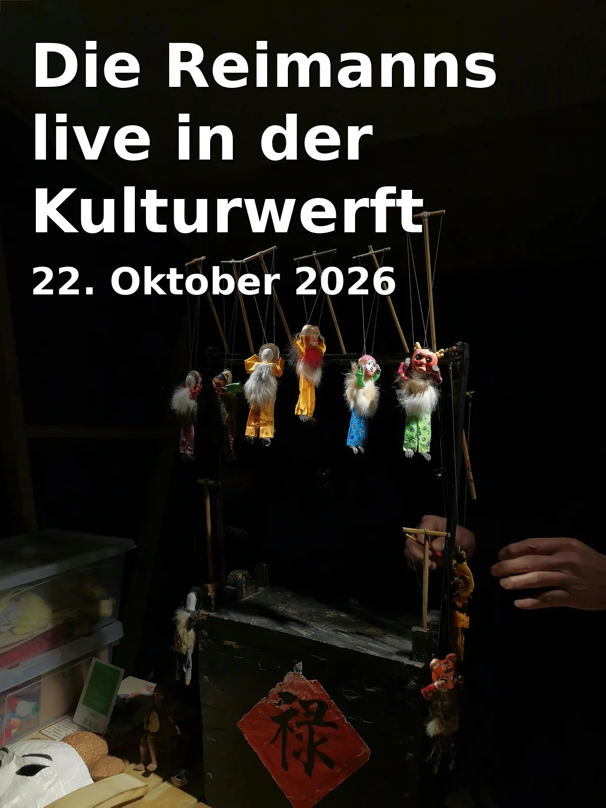 Event: Die Reimanns live in der Kulturwerft Gollan in Kulturwerft Gollan, Einsiedelstr. 6, 23554 Lübeck on 22. Oktober 2026