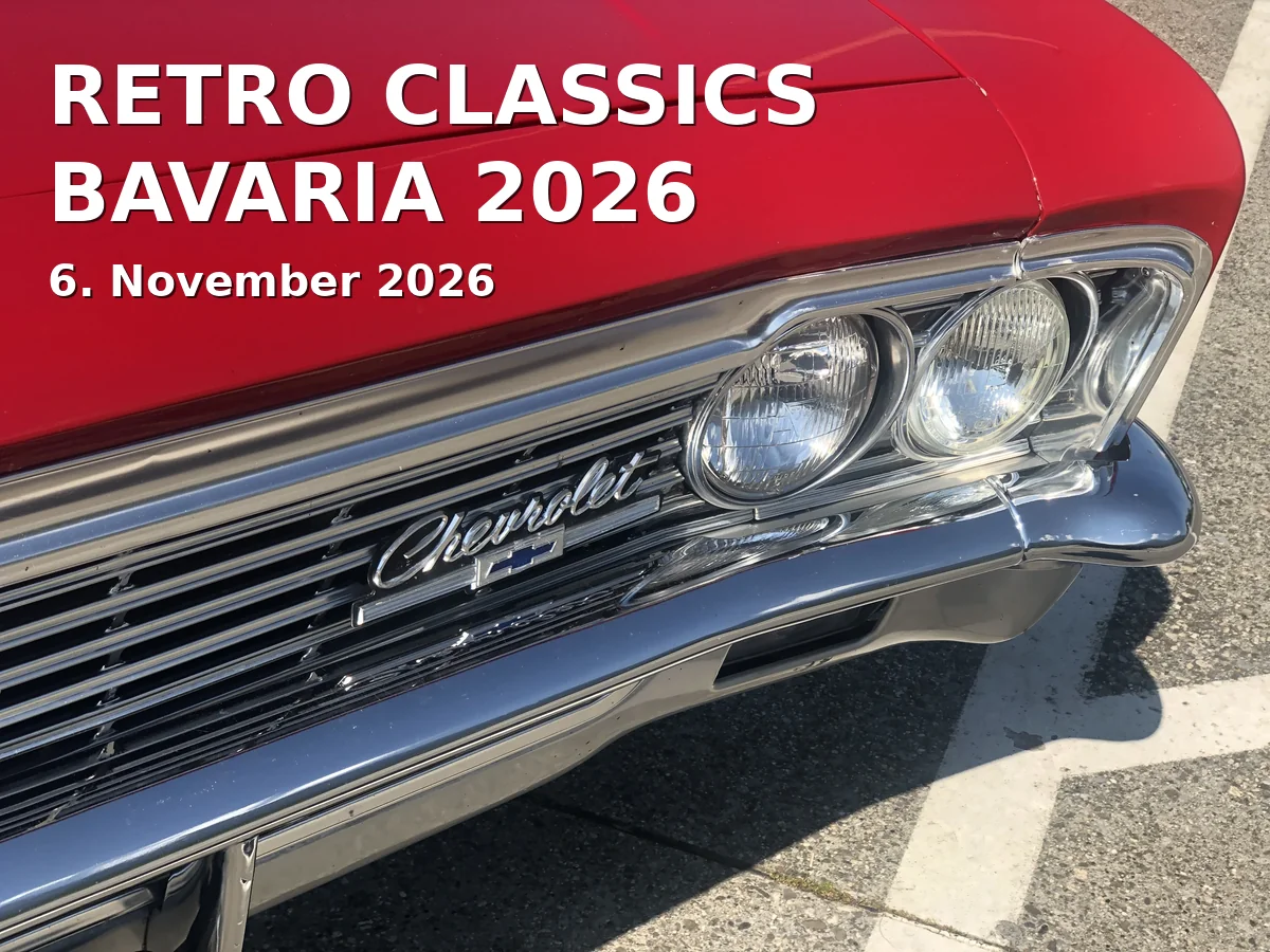 Event: RETRO CLASSICS BAVARIA 2026 in Ofenwerk Nürnberg, k.A., Nürnberg on 6. November 2026