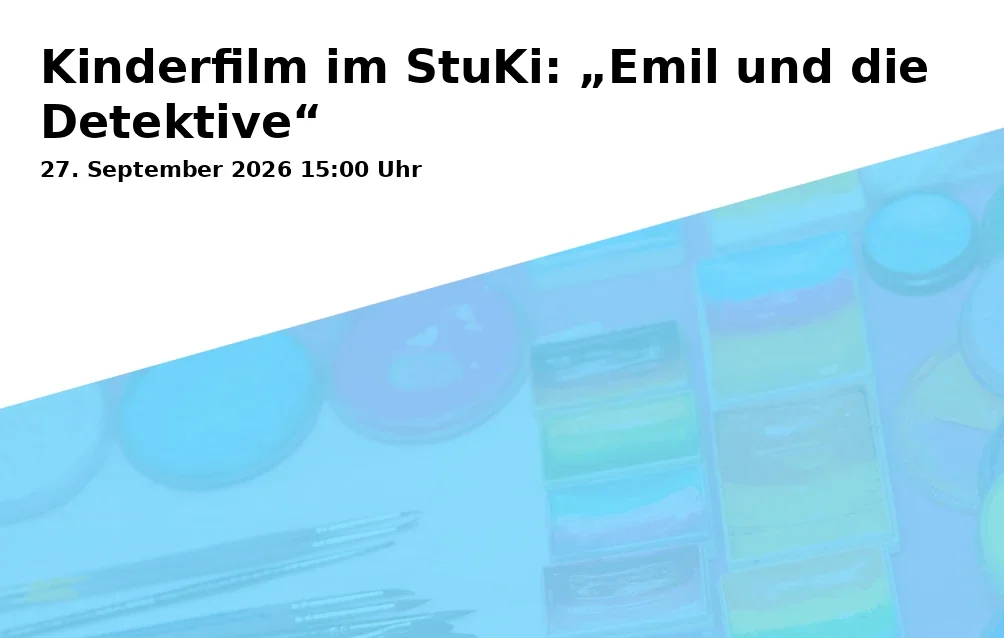Kinderfilm im StuKi: „Emil und die Detektive“