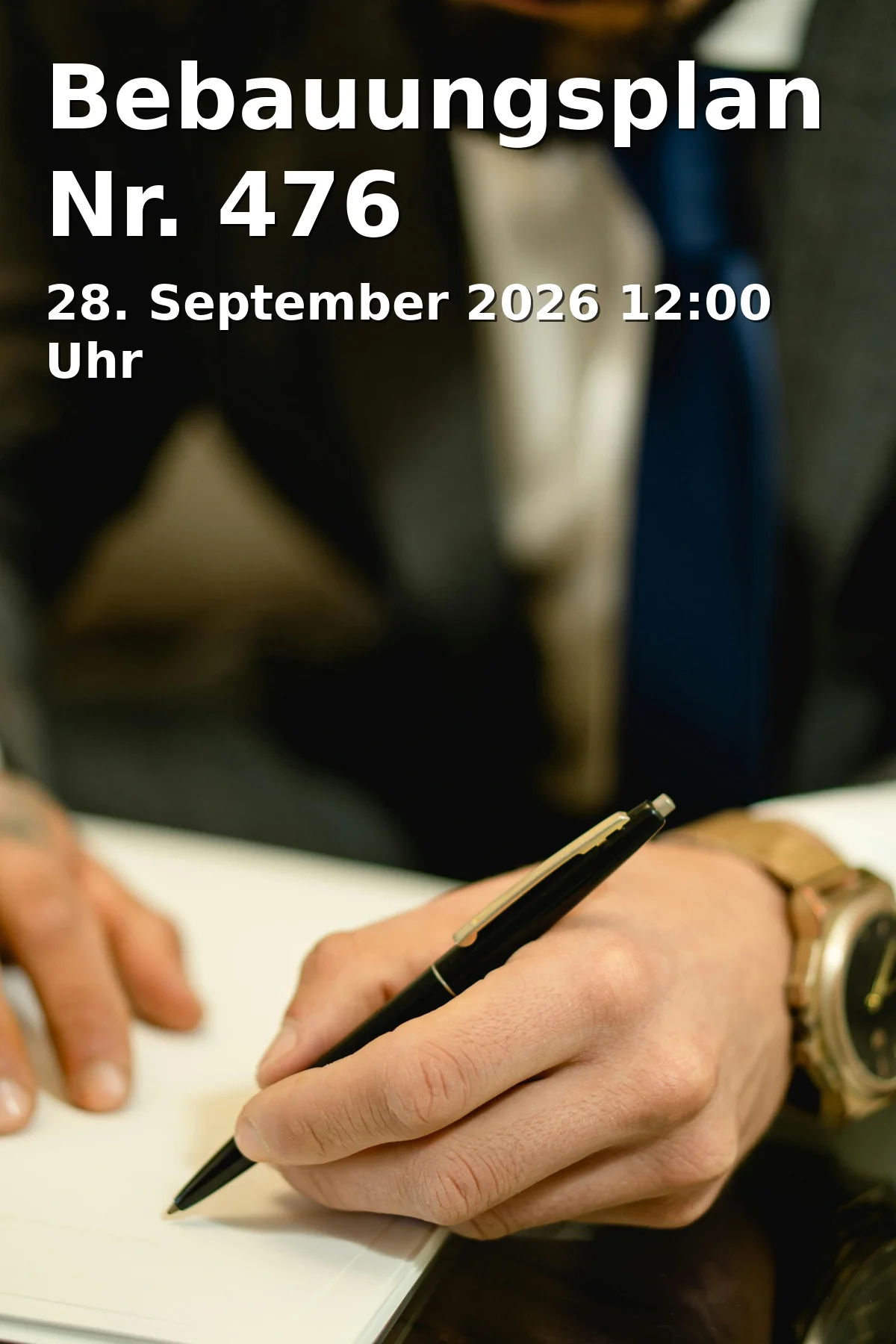 Bebauungsplan Nr. 476