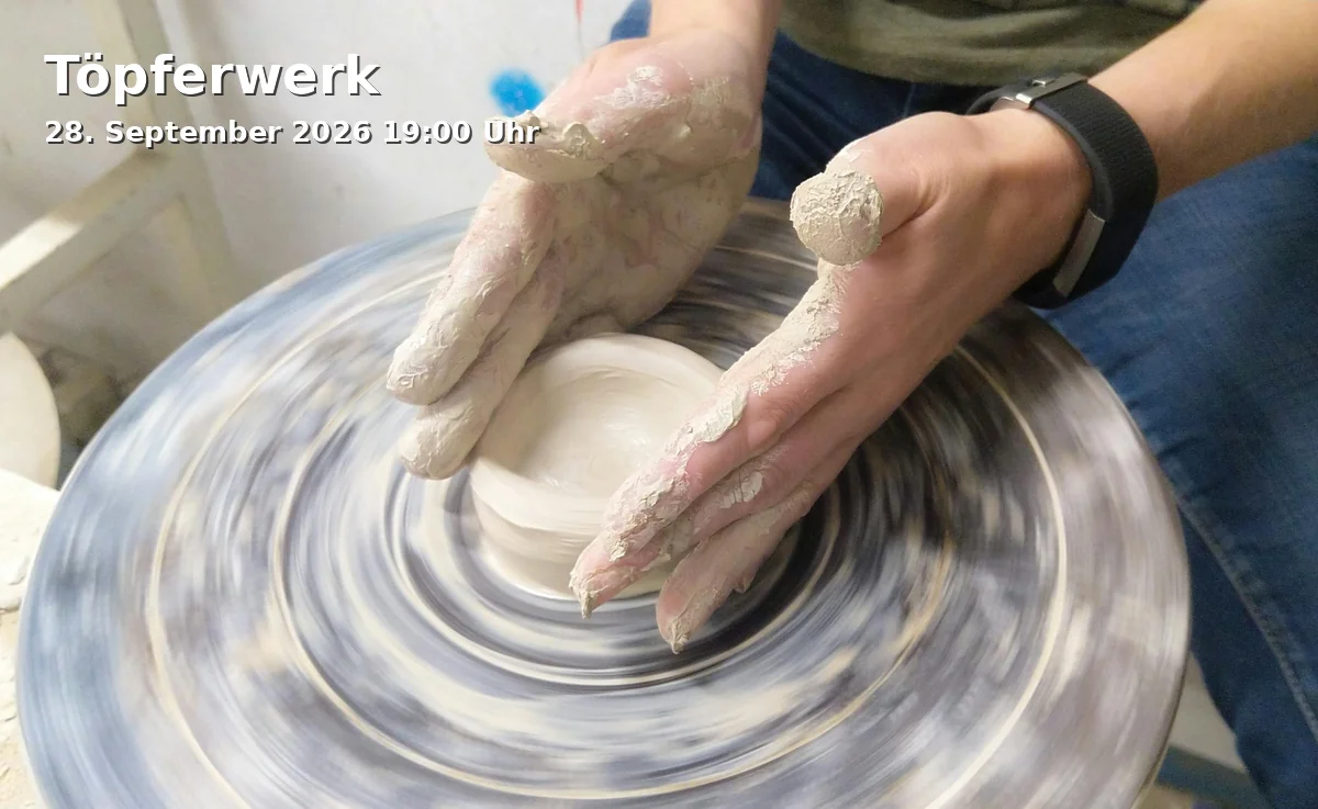 Event: Töpferwerk in Kulturpunkt Bruck - Töpferwerkstatt, Fröbelstraße 6, 91058 Erlangen on 28. September 2026