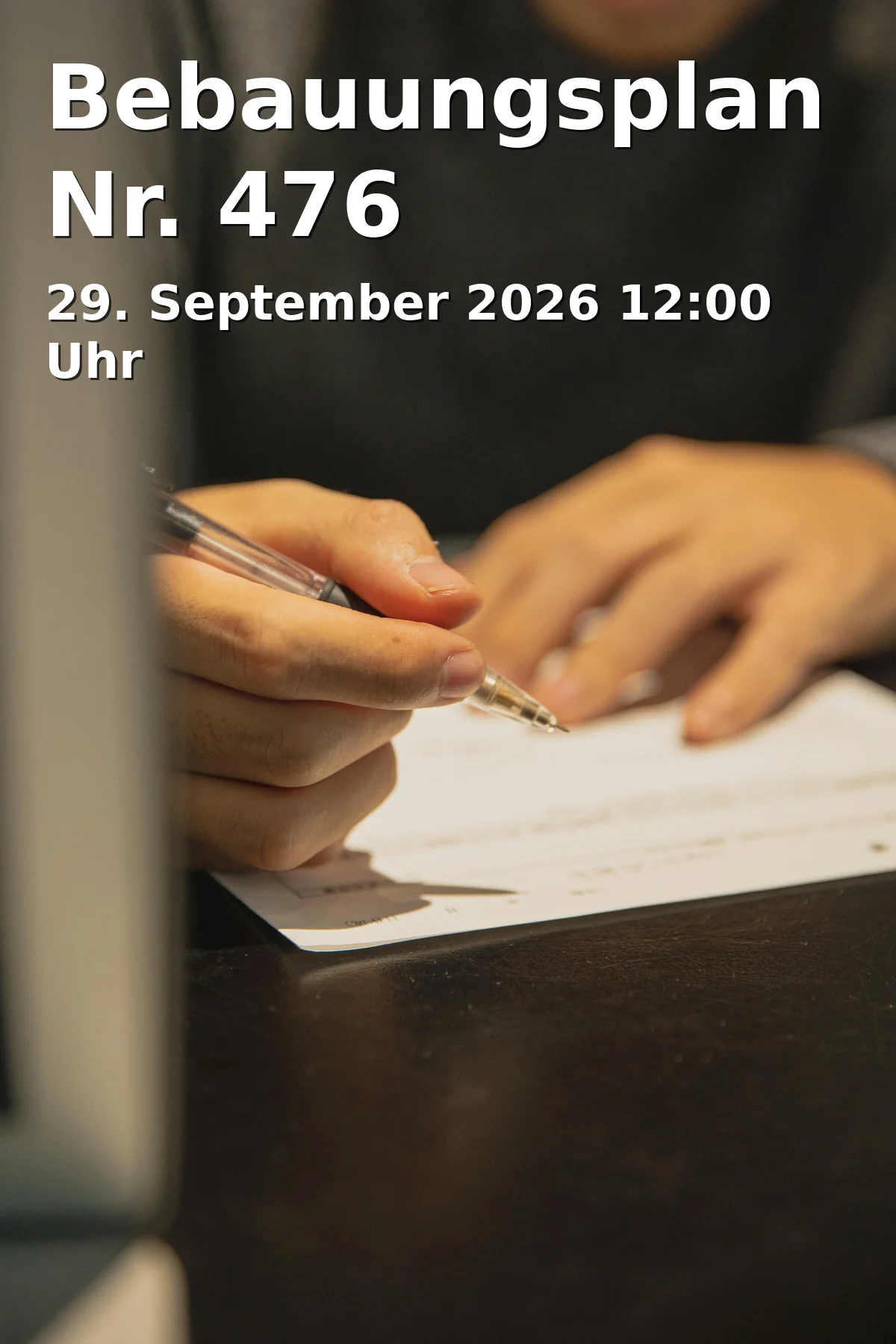 Event: Bebauungsplan Nr. 476 in Amt für Stadtentwicklung und Stadtplanung - Museumswinkel, Gebbertstraße 1, 91054 Erlangen on 29. September 2026