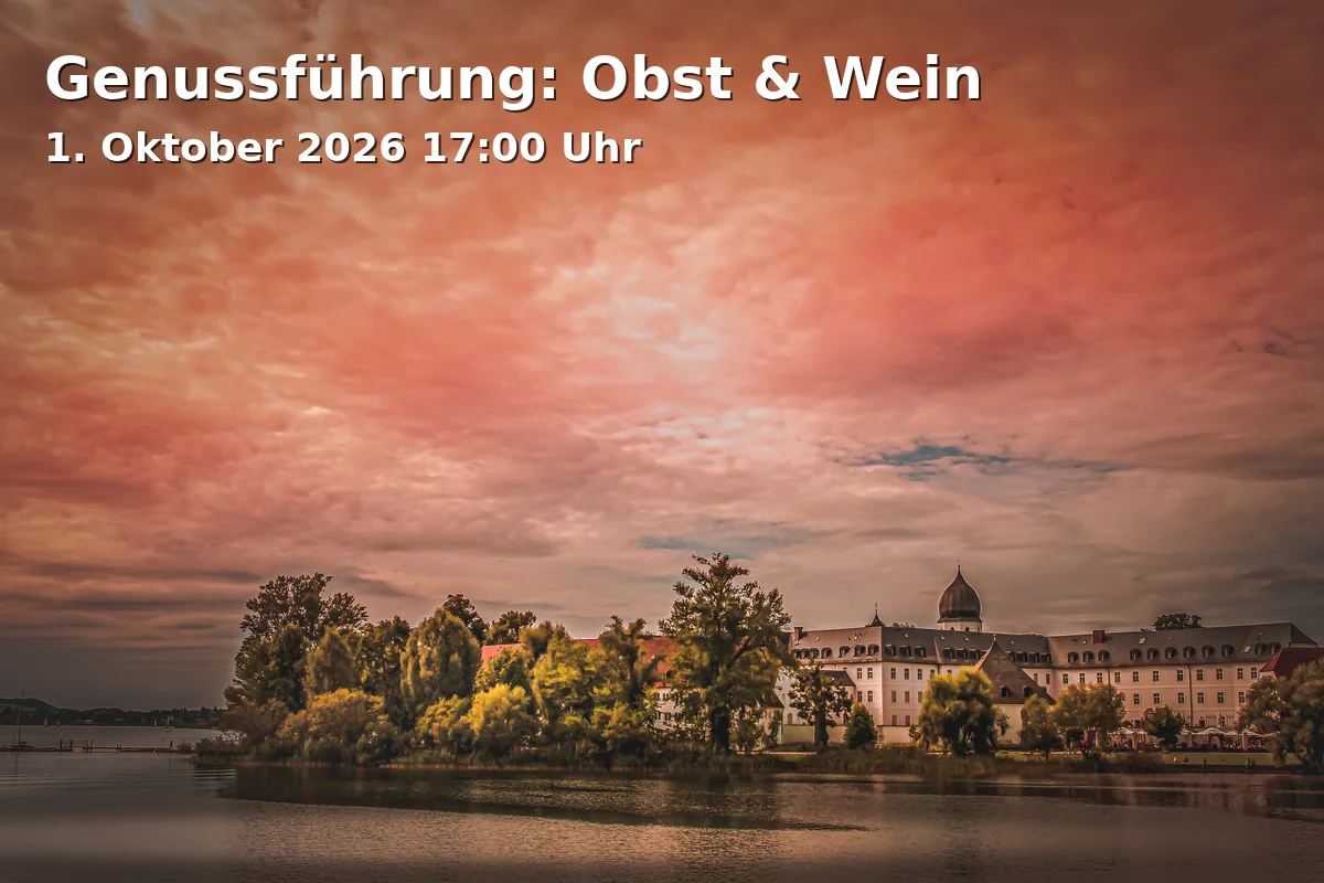 Event: Genussführung: Obst & Wein in Beilhackparkplatz West, Parkplatzautomat, Prien am Chiemsee on 1. Oktober 2026