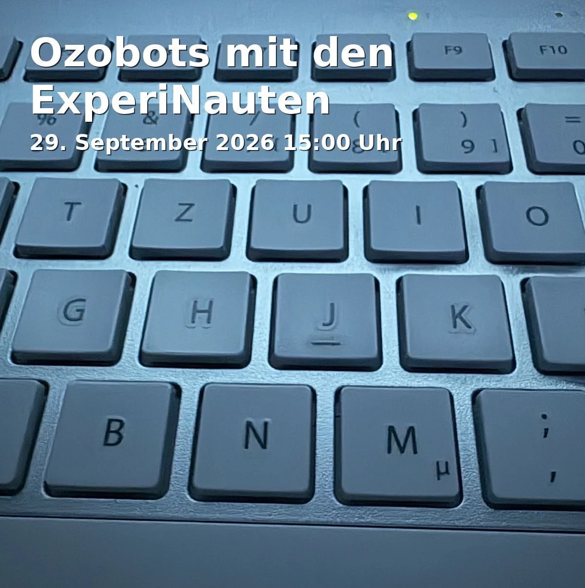 Event: Ozobots mit den ExperiNauten in Kinder- und Jugendmediothek Rieselfeld, Maria-von-Rudloff-Platz 2, 79111 Freiburg on 29. September 2026