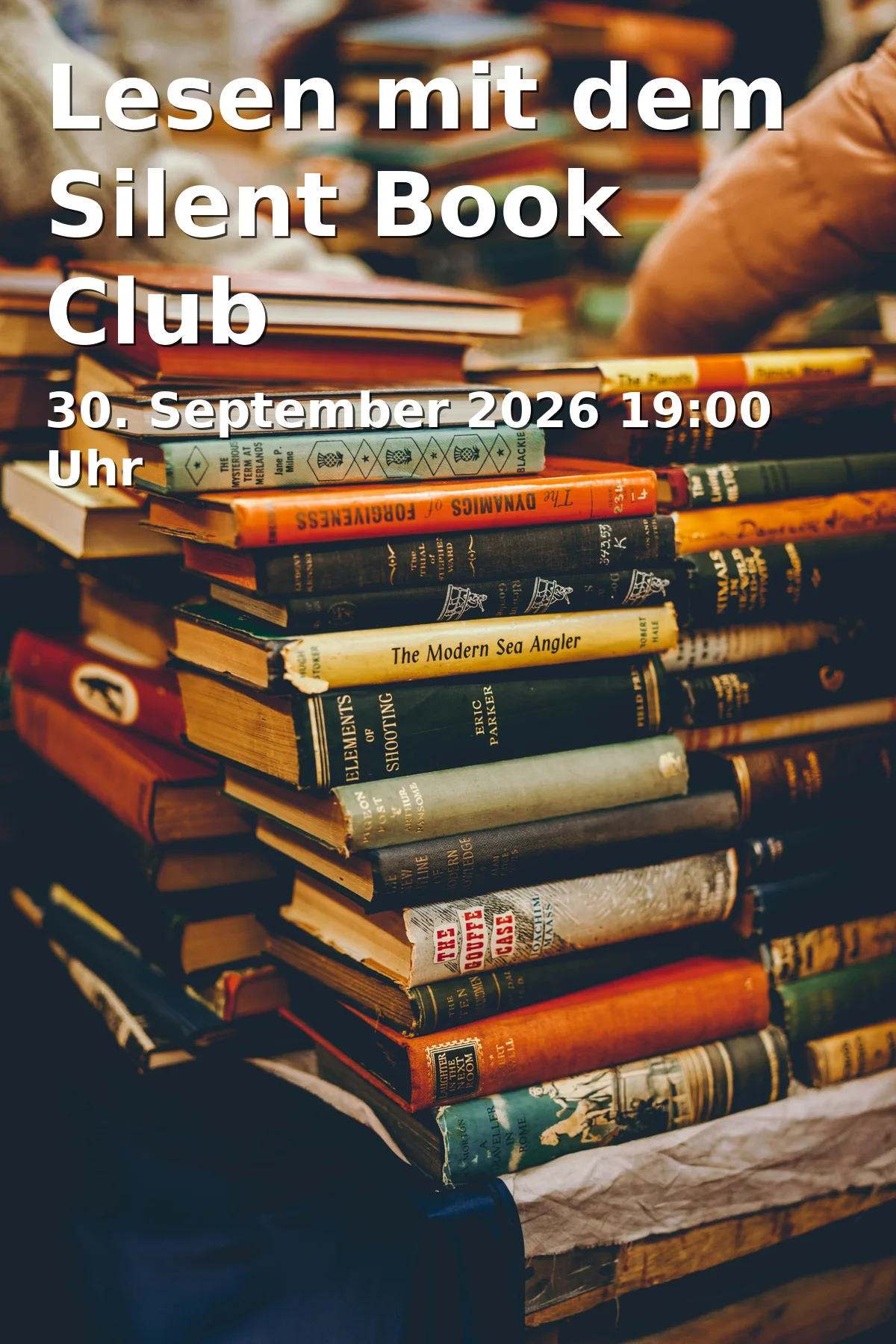 Event: Lesen mit dem Silent Book Club in Literaturhaus St. Jakobi, Jakobikirchgasse, 31134 Hildesheim on 30. September 2026