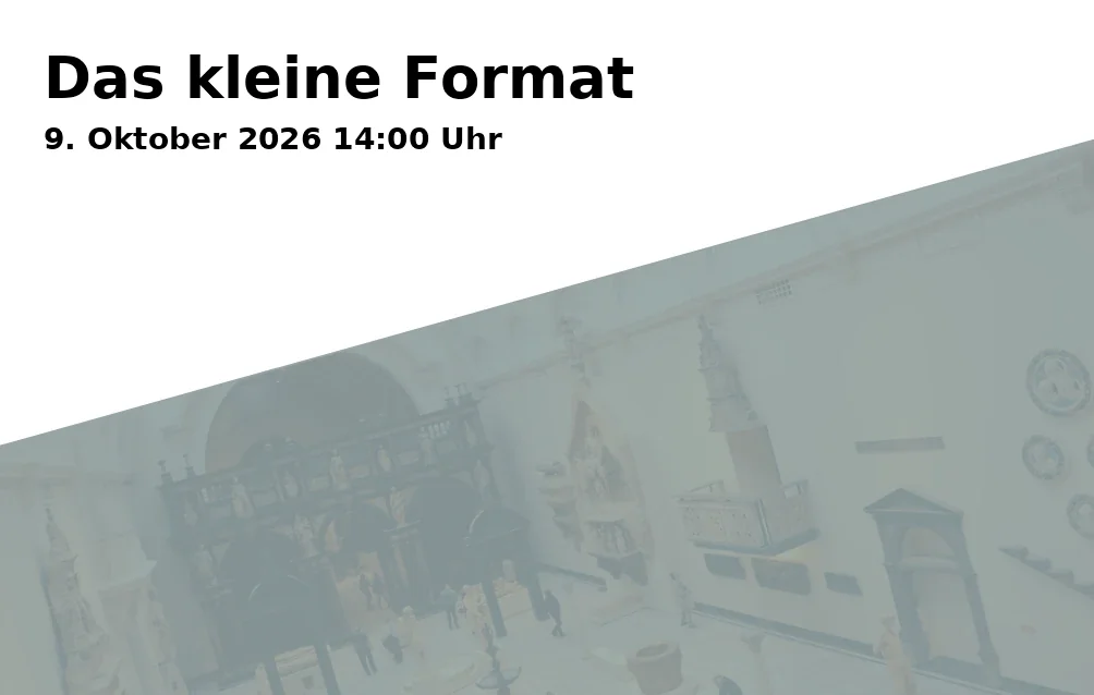 Event: Das kleine Format in Prinz-Ludwig-Str. 23, 86911 Dießen on 9. Oktober 2026