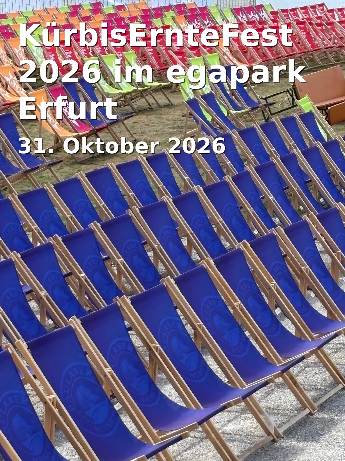 Event: KürbisErnteFest 2026 im egapark Erfurt in egapark Erfurt, Gothaer Straße 38, 99094 Erfurt on 31. Oktober 2026