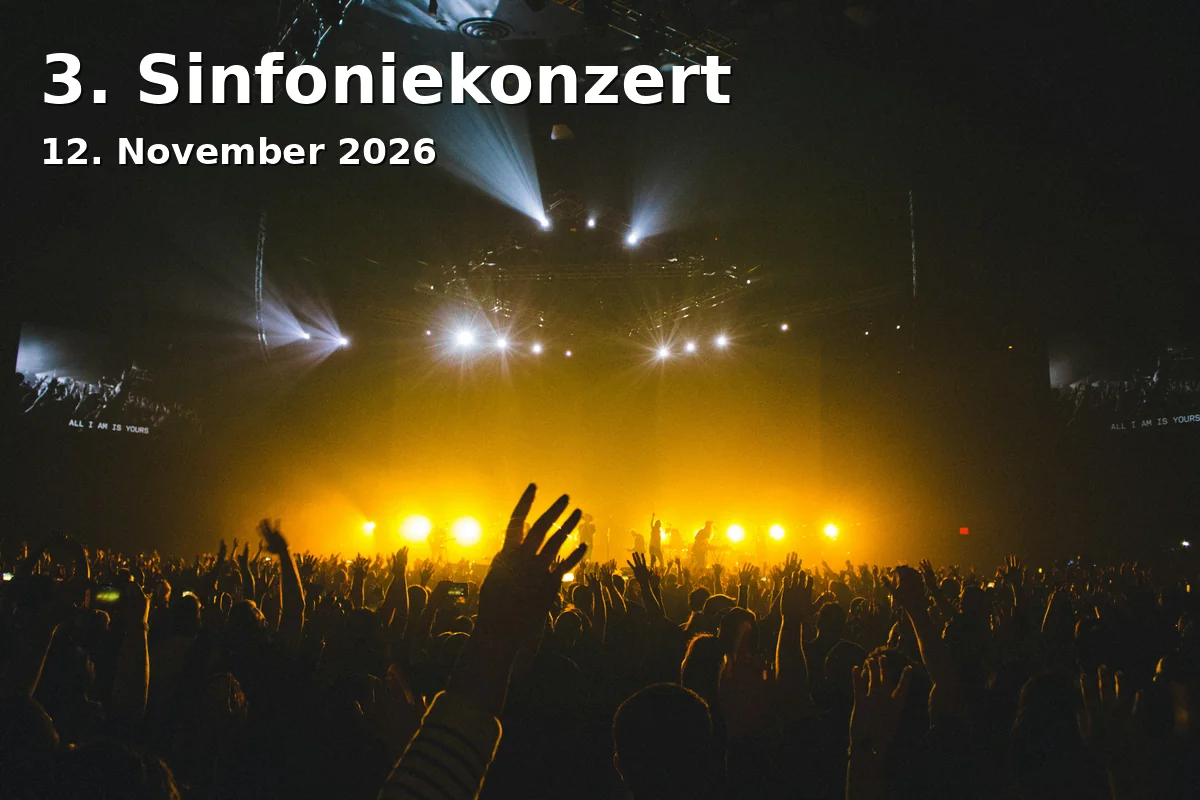 Event: 3. Sinfoniekonzert in Theater Erfurt, Großes Haus, Theaterplatz 1, 99084 Erfurt on 12. November 2026