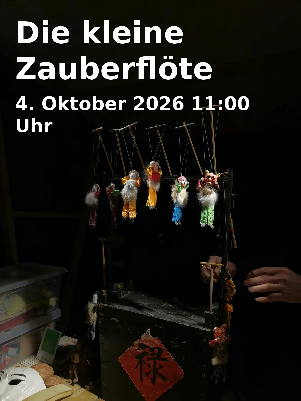 Event: The Little Magic Flute in Theater Fadenschein, Bültenweg 95, 38106 Braunschweig on 4. October 2026