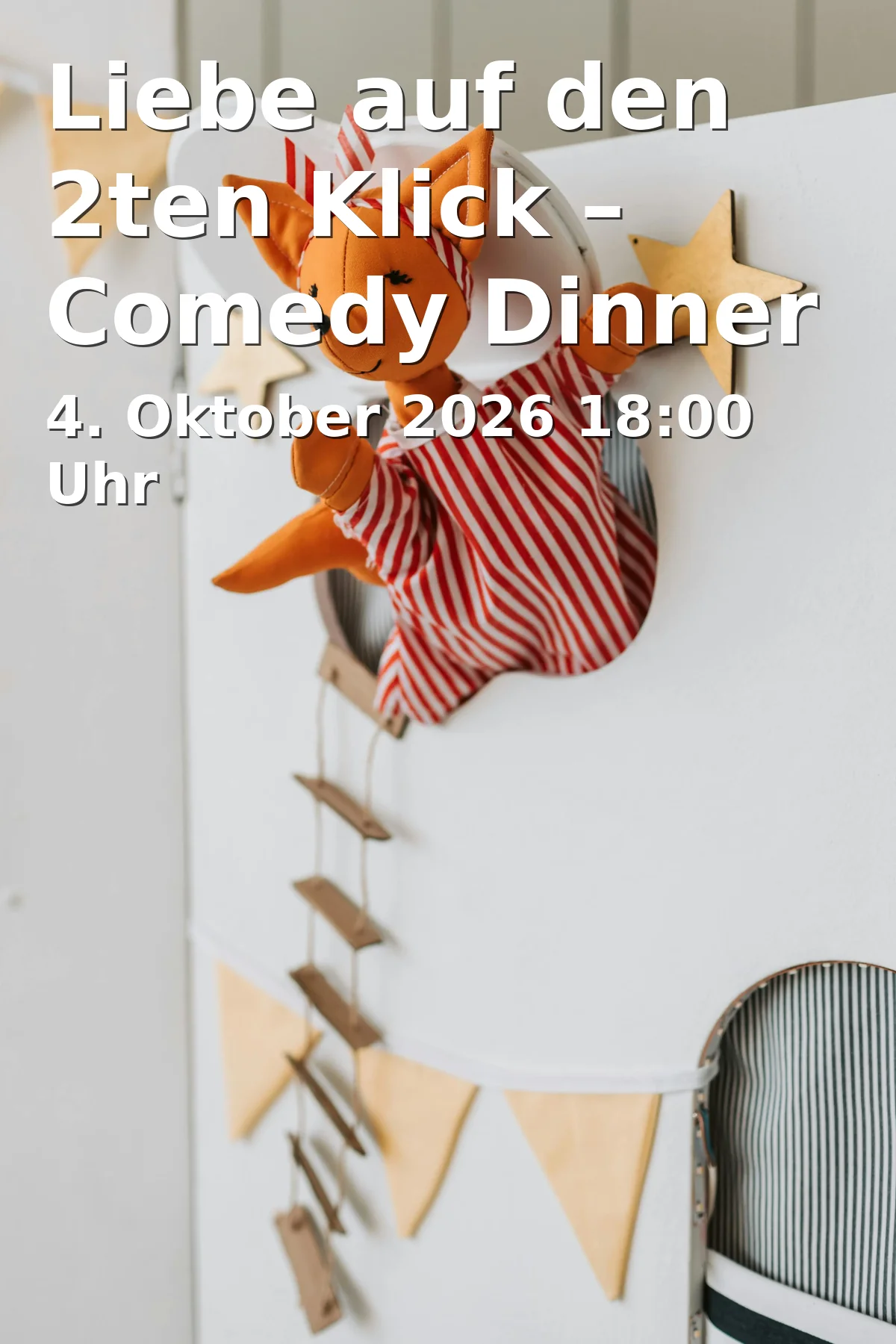 Event: Liebe auf den 2ten Klick – Comedy Dinner in Alter Wirt Moosach, Dachauer Straße 274, 80992 München on 4. Oktober 2026