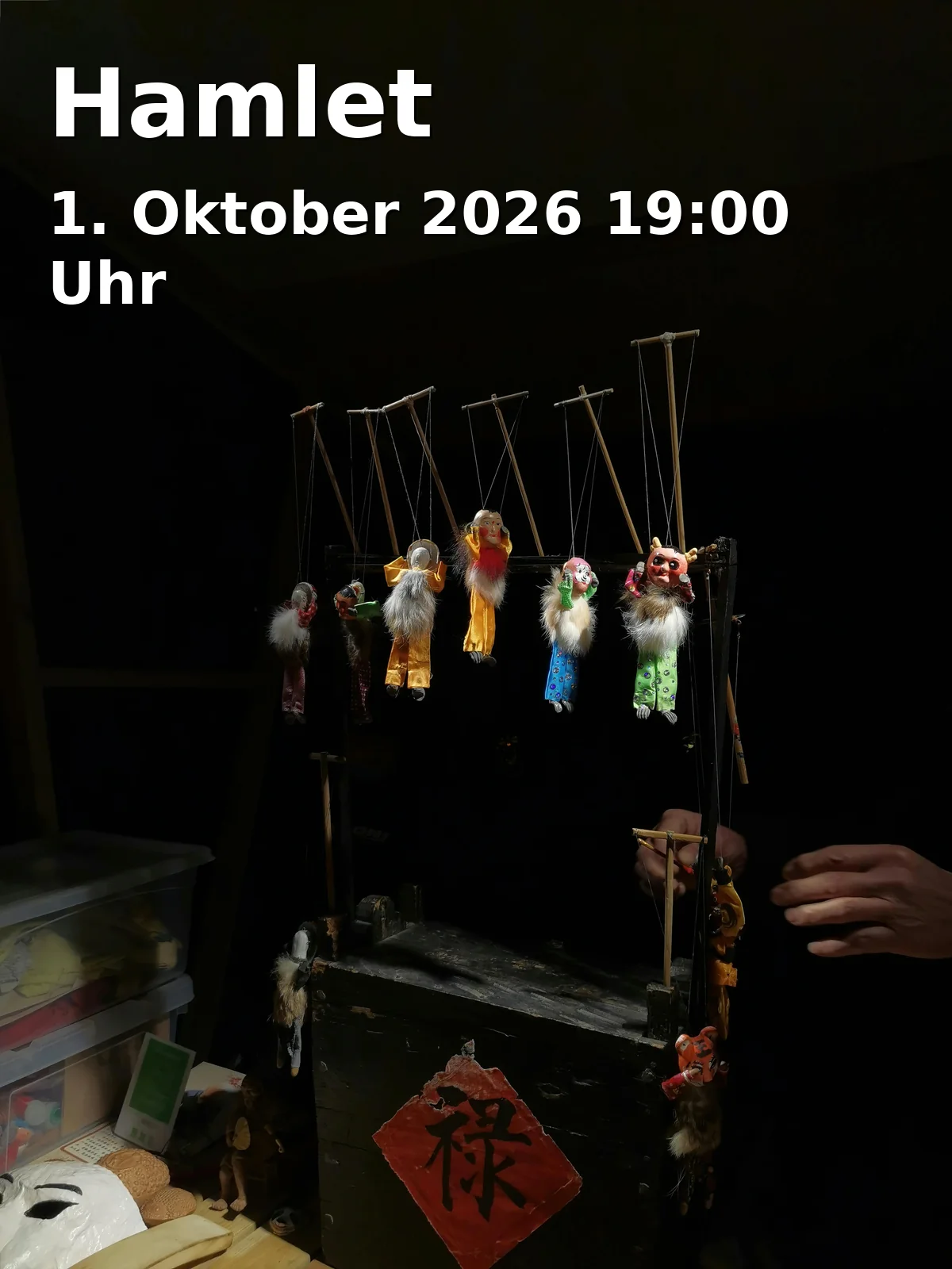 Event: Hamlet in Akademietheater Regensburg, Kreuzgasse 5, 93047 Regensburg on 1. Oktober 2026