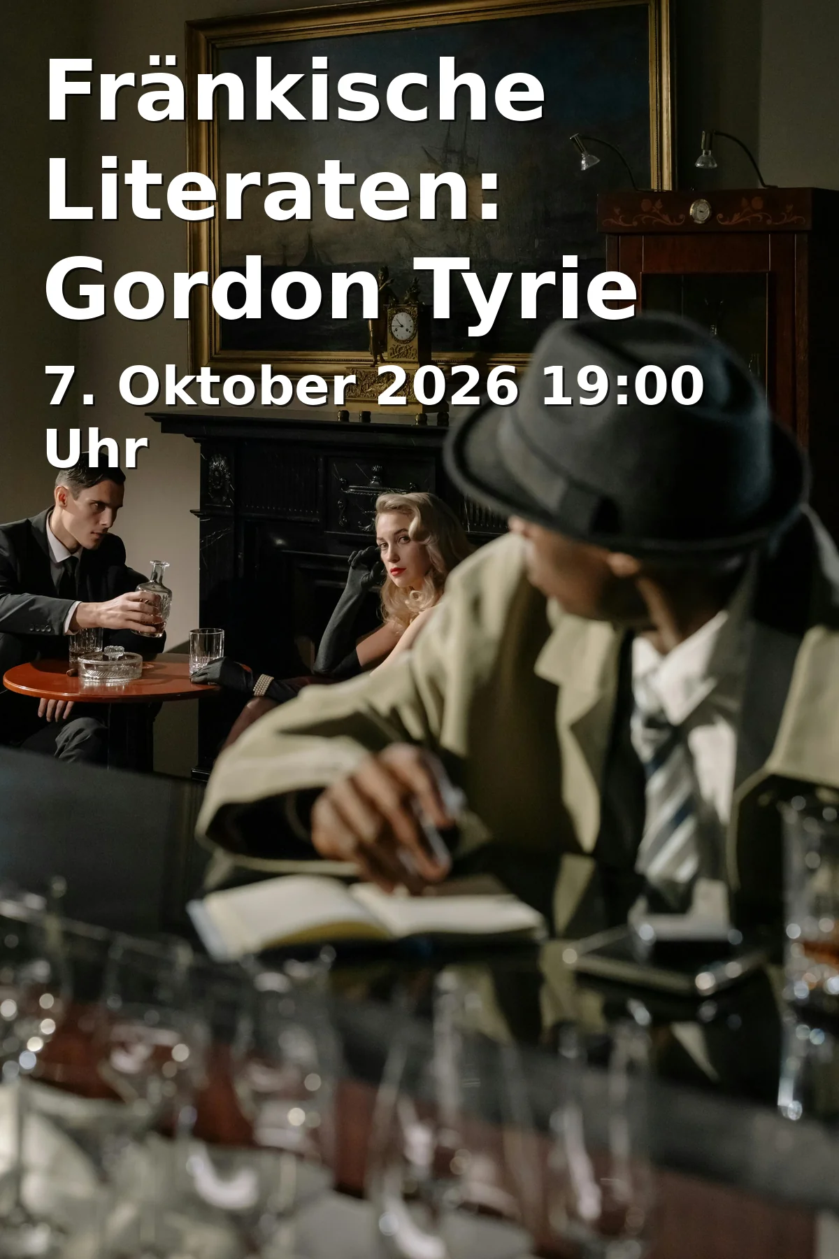 Event: Fränkische Literaten: Gordon Tyrie (alias Thomas Kastura) – Rache auf Schottisch