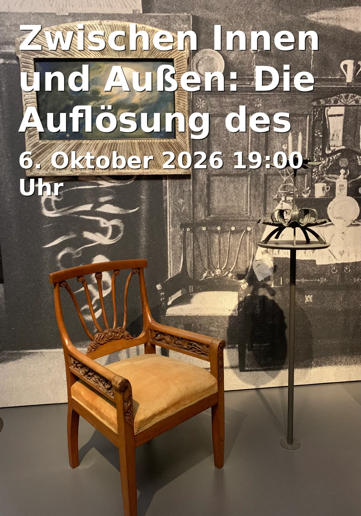Event: Zwischen Innen und Außen: Die Auflösung des Raumes in Online on 6. Oktober 2026