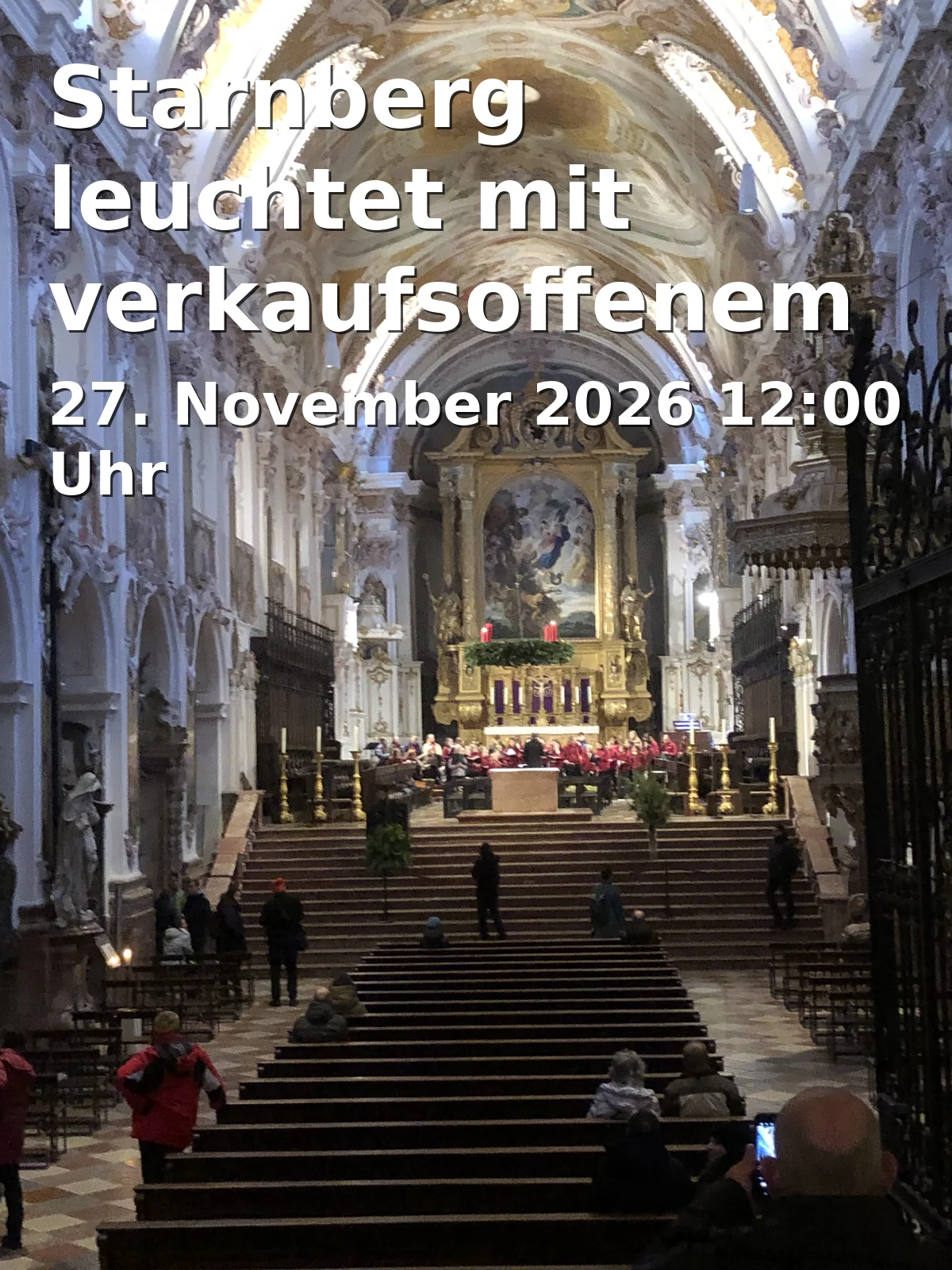 Event: Starnberg leuchtet mit verkaufsoffenem Sonntag in Kirchplatz 3, 82319 Starnberg on 27. November 2026