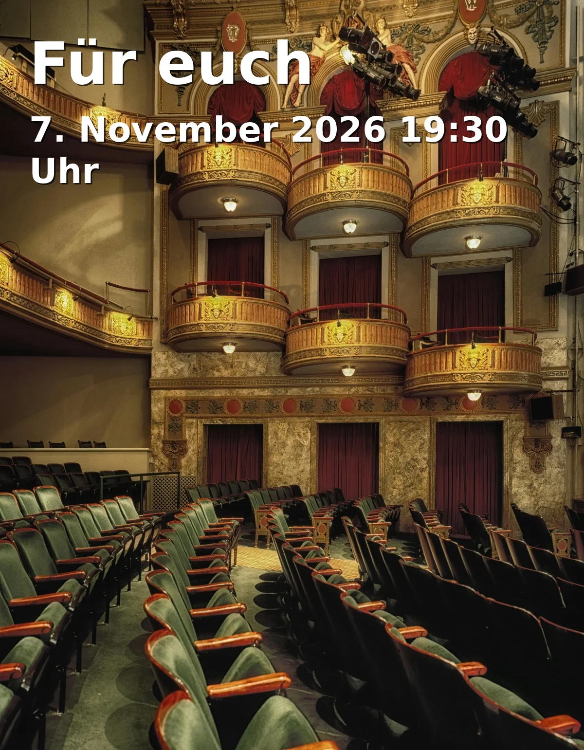 Event: Für euch in Staatstheater Augsburg | brechtbühne im Gaswerk, Am Alten Gaswerk 8 on 7. November 2026