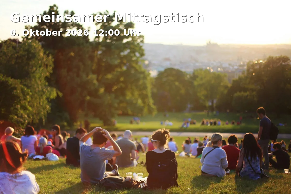 Event: Gemeinsamer Mittagstisch in Begegnungsstätte Bürgerspital, Spritzenhausplatz 13, 73430 Aalen on 6. Oktober 2026
