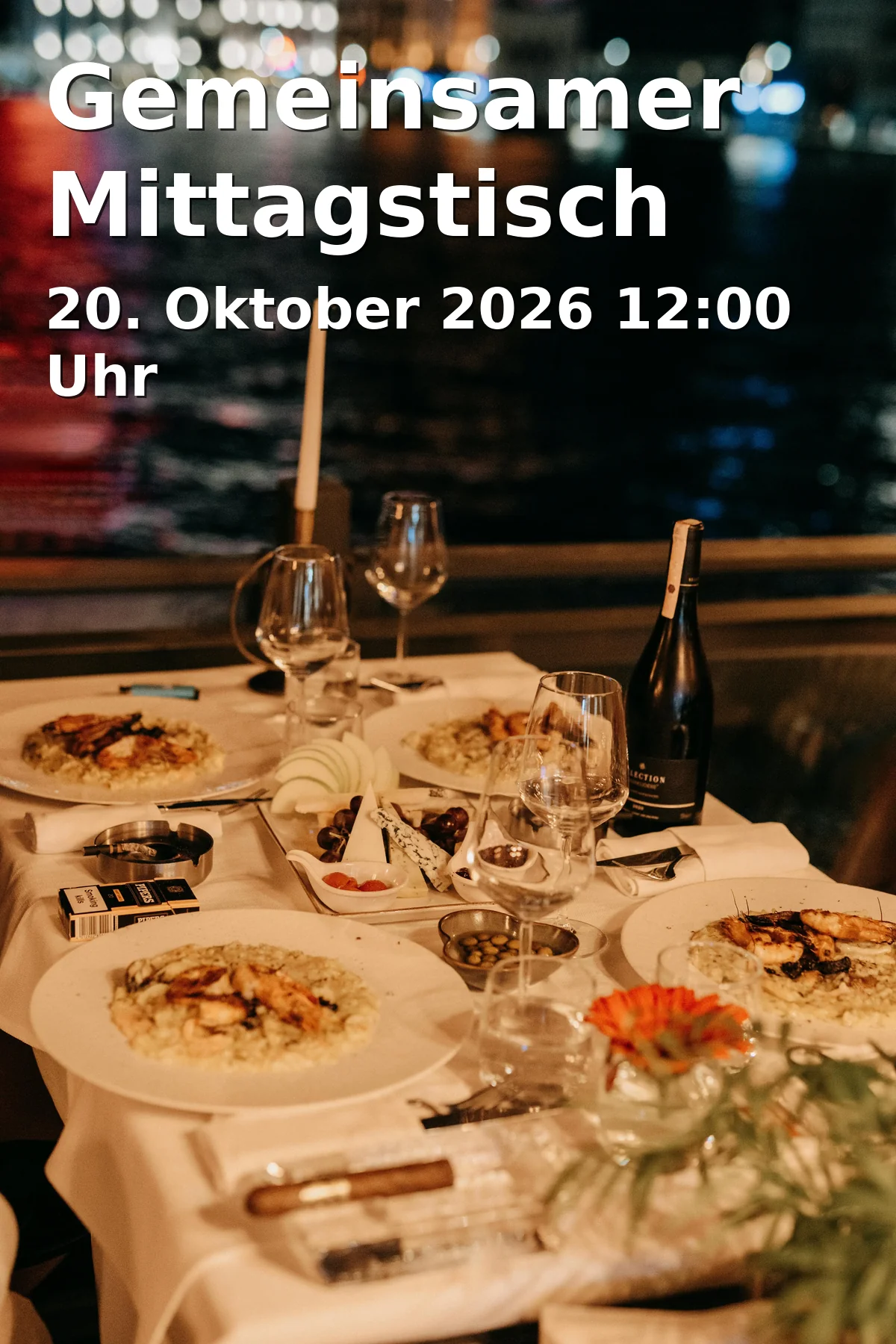 Event: Gemeinsamer Mittagstisch in Begegnungsstätte Bürgerspital, Spritzenhausplatz 13, 73430 Aalen on 20. Oktober 2026