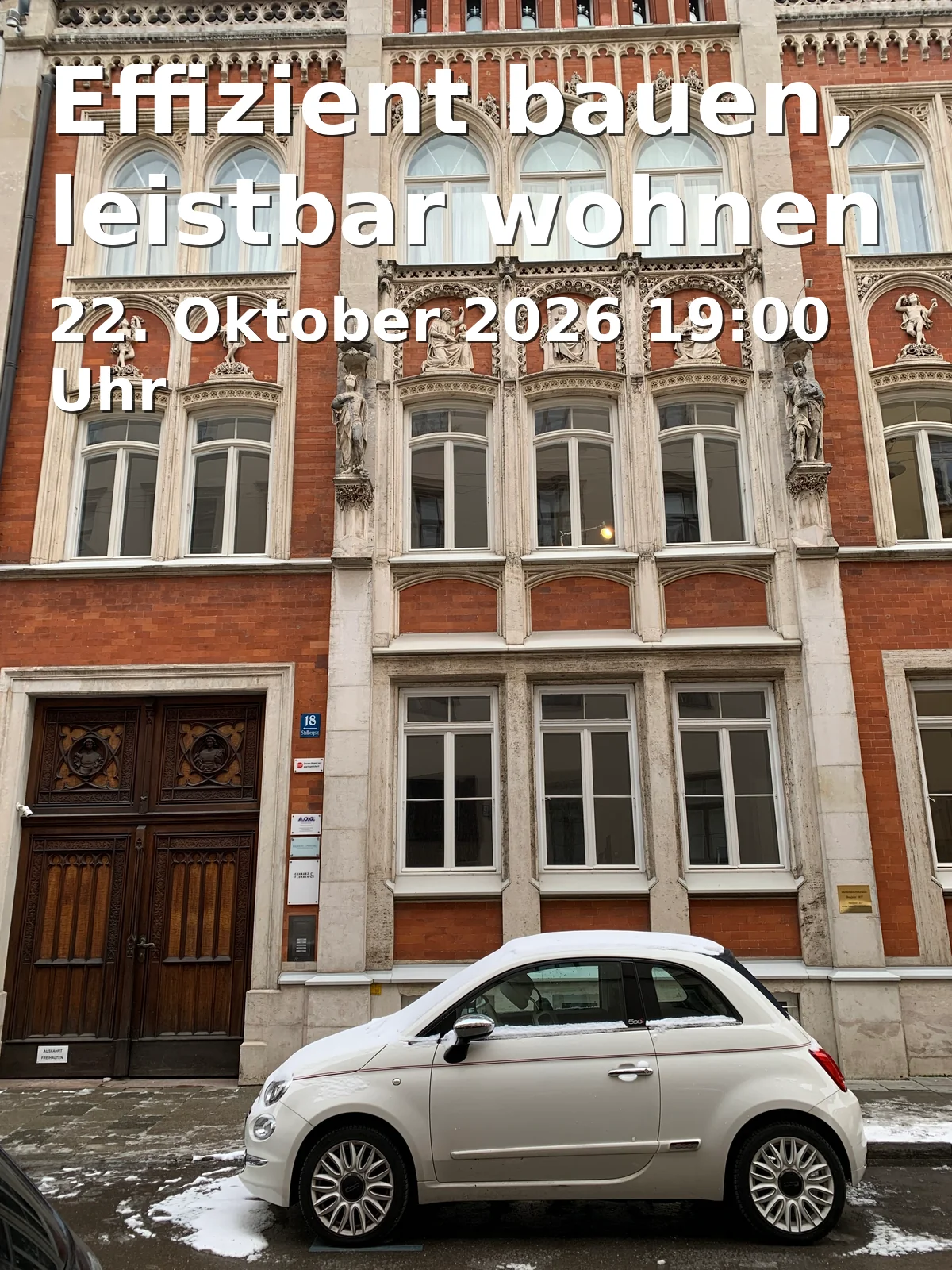Event: Effizient bauen, leistbar wohnen in Ansbach on 22. Oktober 2026