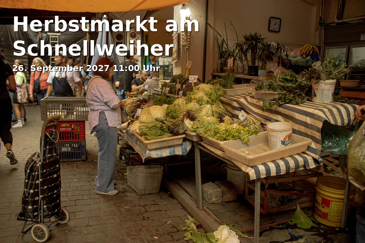 Event: Autumn Market at Schnellweiher