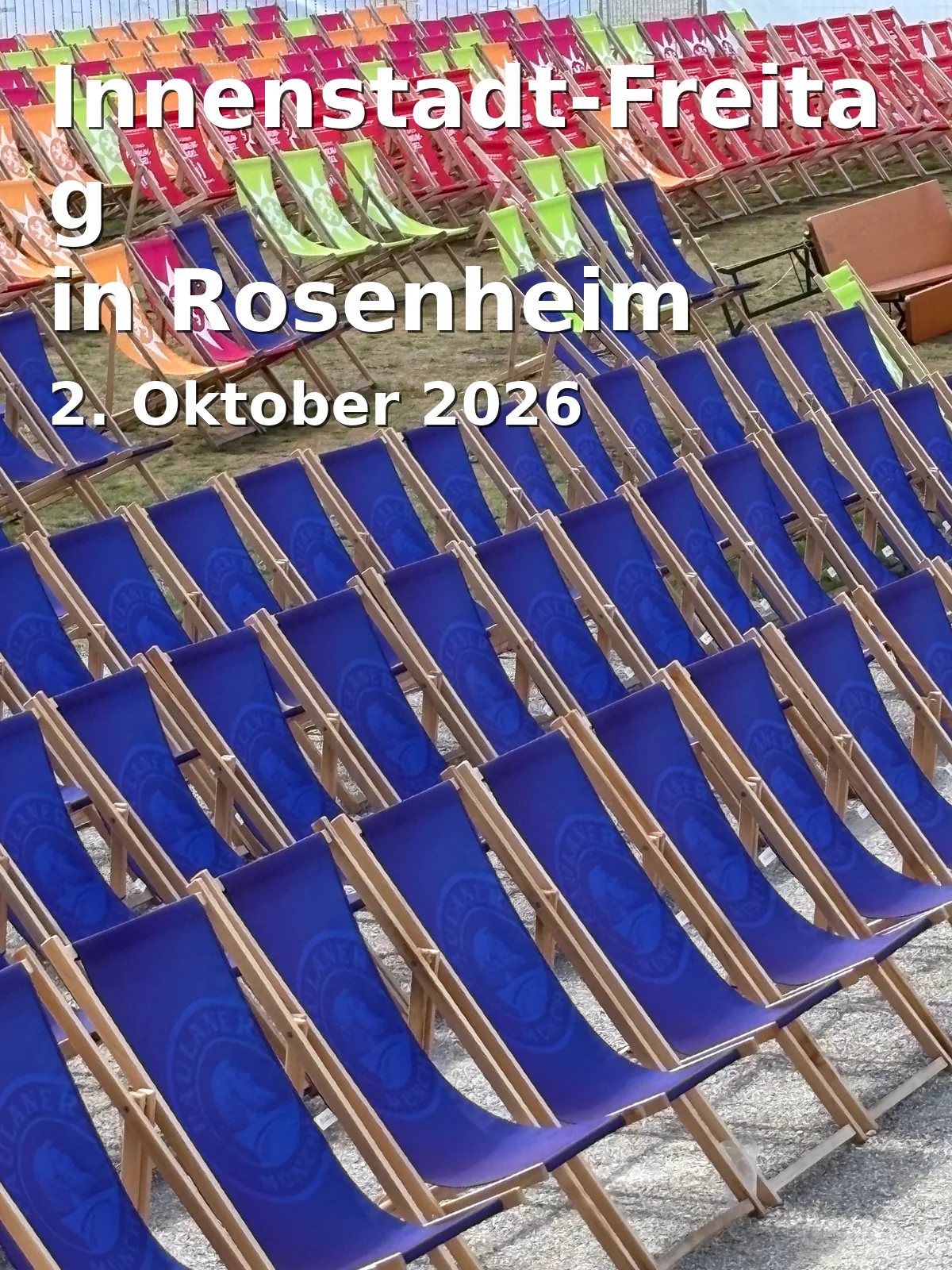 Event: Innenstadt-Freitag in Rosenheim in Rosenheimer Innenstadt, k.A., k.A. Rosenheim on 2. Oktober 2026