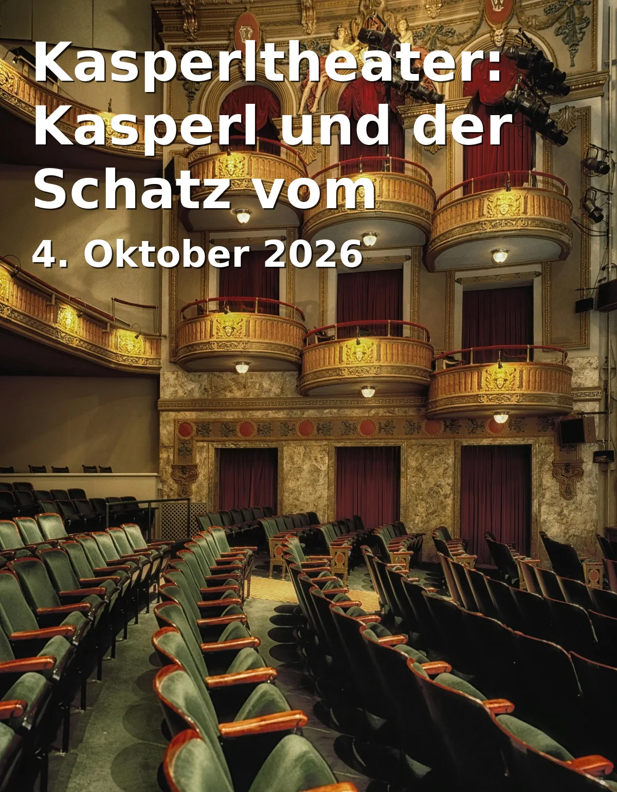 Event: Kasperltheater: Kasperl und der Schatz vom Eibsee in Salz.Spiel.Raum, k.A., Garmisch-Partenkirchen on 4. Oktober 2026